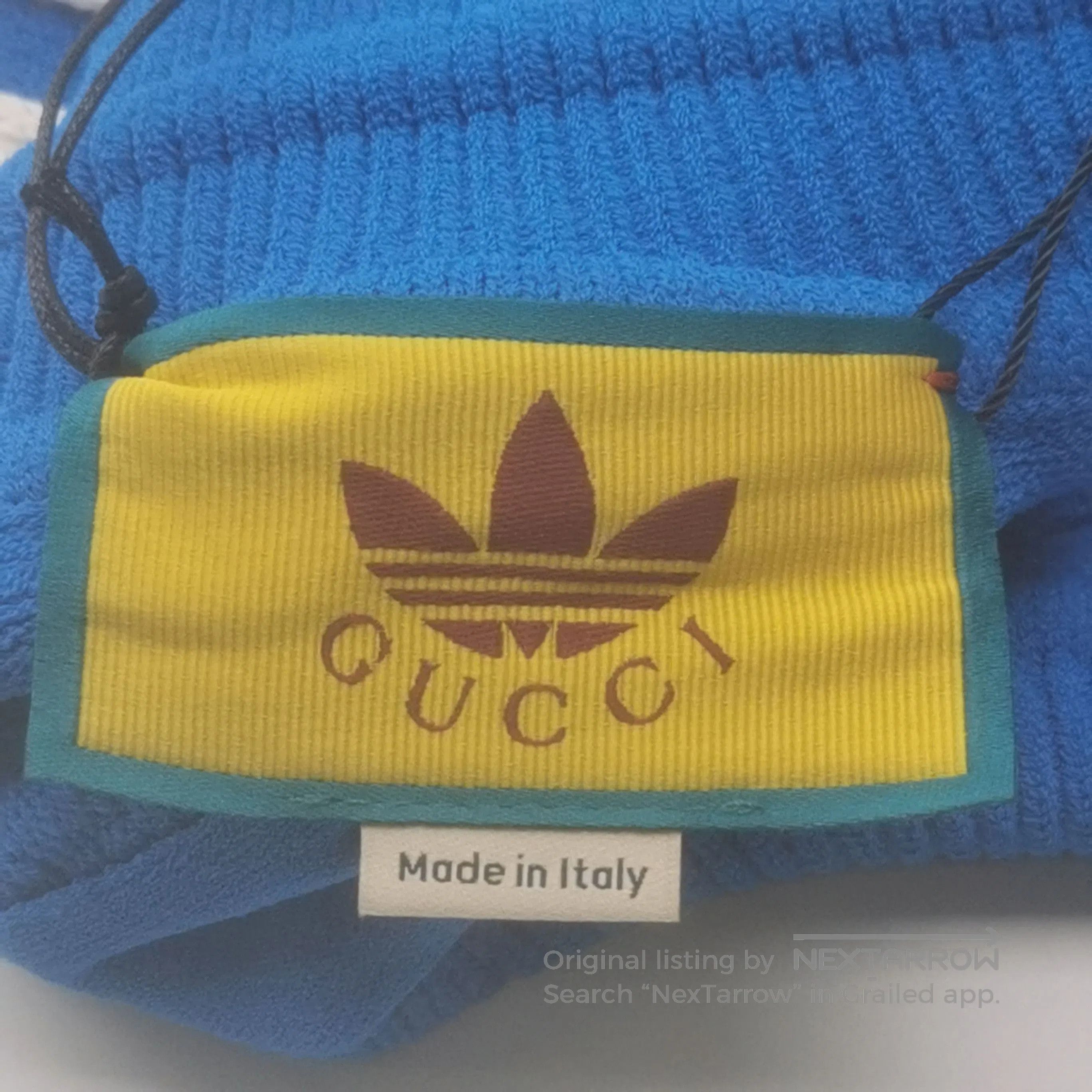 Gucci Blue Cotton Logo Shorts, XXL. Size US 44 / EU 60 - 2 Thumbnail