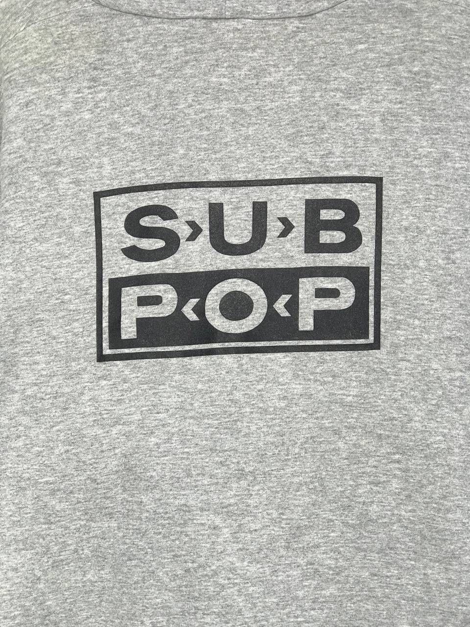Band Tees Vintage Sub Pop record label no comment grunge Size US M / EU 48-50 / 2 - 6 Thumbnail