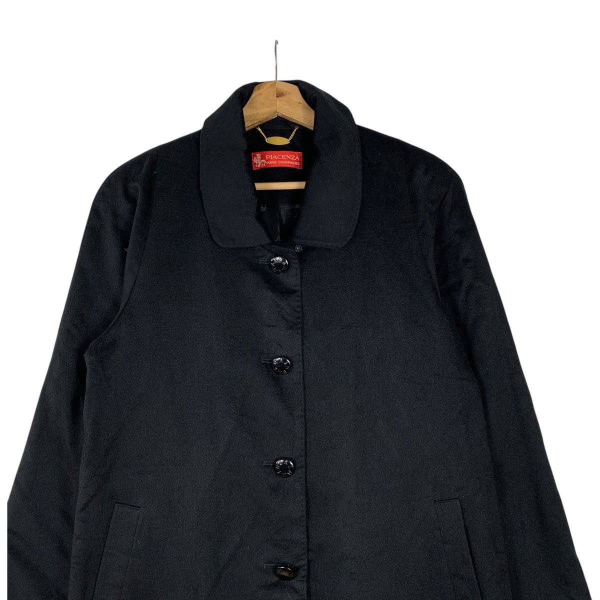 Balmain BALMAIN Paris French Fashion Designer Wool Long Coat Jacket Size US L / EU 52-54 / 3 - 4 Thumbnail