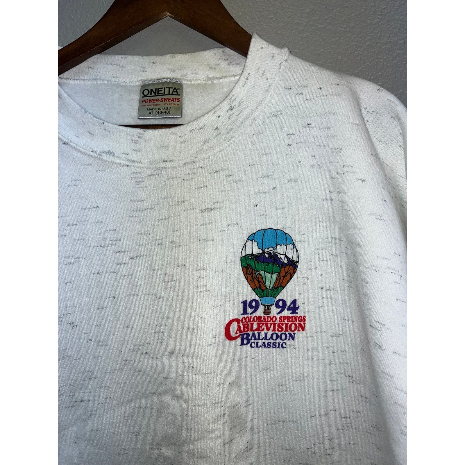 Vintage Vintage Hot Air Balloon Sweatshirt Crewneck Cablevision XL Size US XL / EU 56 / 4 - 3 Thumbnail