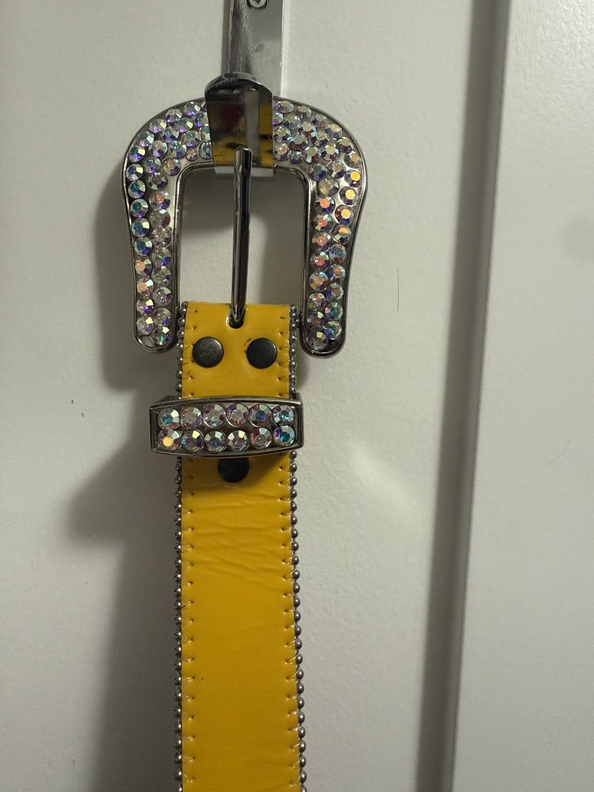 B.B. Simon Authentic Leather BB Simon Belt Size 36 - 2 Thumbnail