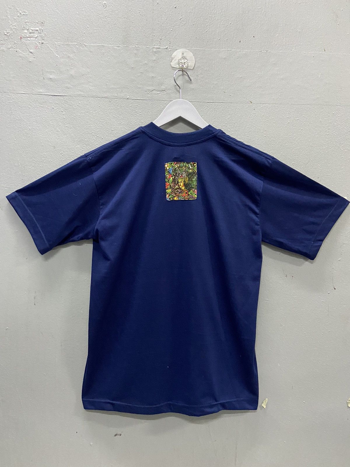 Handmade VINTAGE BALI PRIMITIVE HANDMADE ART SHORT SLEEVE TEE SHIRT Size US L / EU 52-54 / 3 - 8 Thumbnail