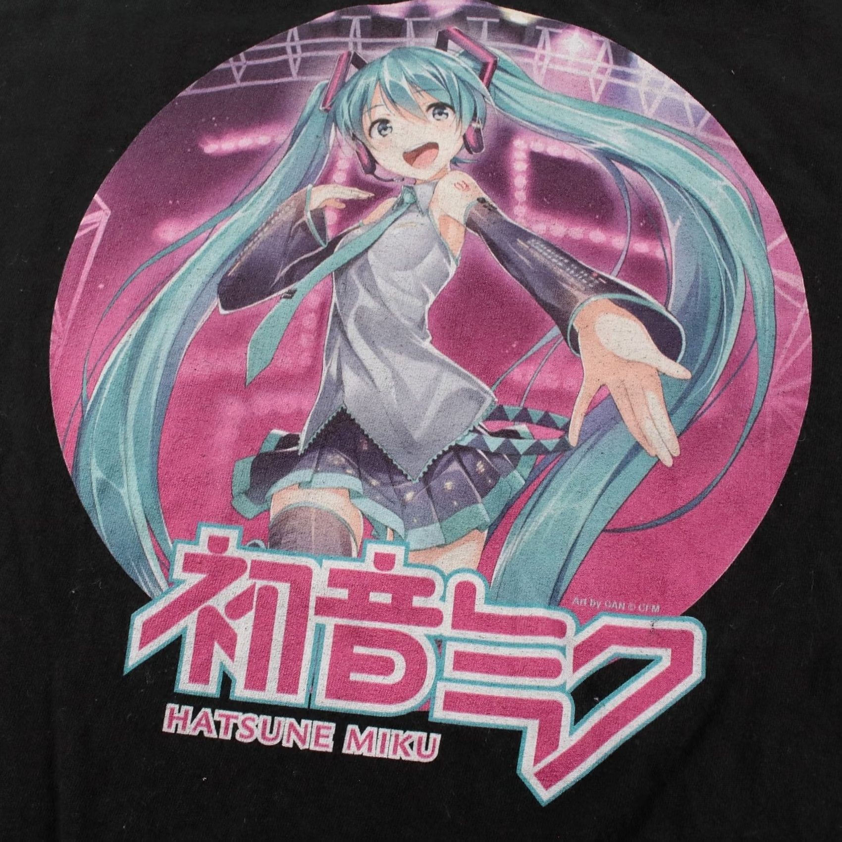 Vintage Hatsune Miku T-Shirt SMALL y2k vocaloid software voicebank anime Womens Size S / US 4 / IT 40 - 3 Thumbnail