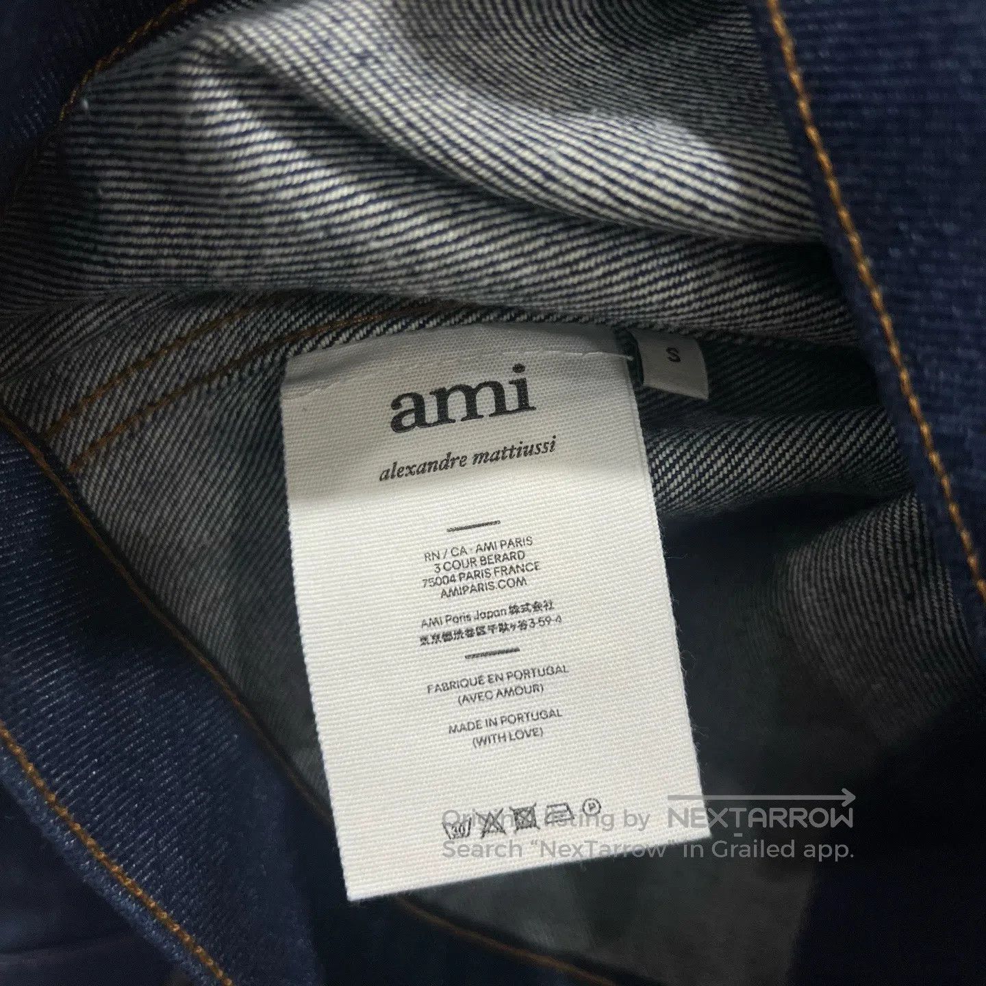 AMI Ami Buttoned denim shirt jacket| Size US S / EU 44-46 / 1 - 4 Thumbnail