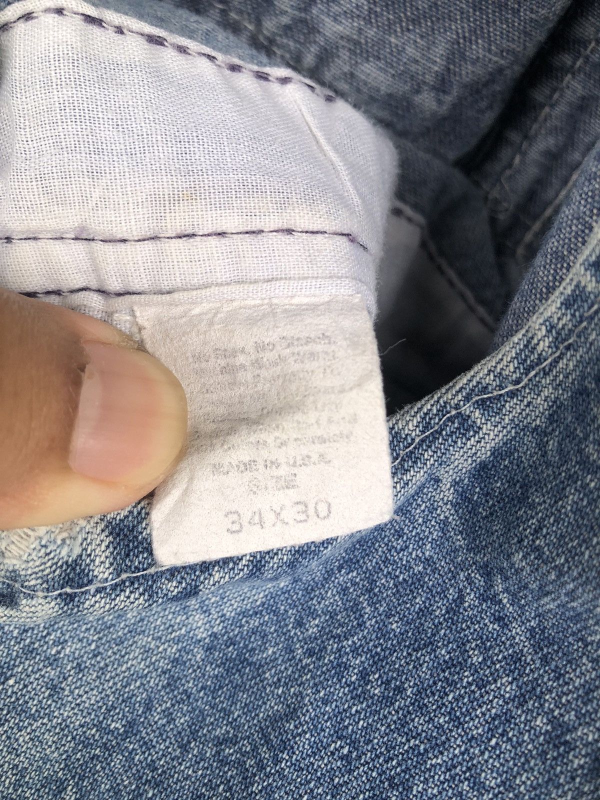 Oshkosh × Vintage Vintage Oshkosh Overall Denim Size US 34 / EU 50 - 8 Thumbnail