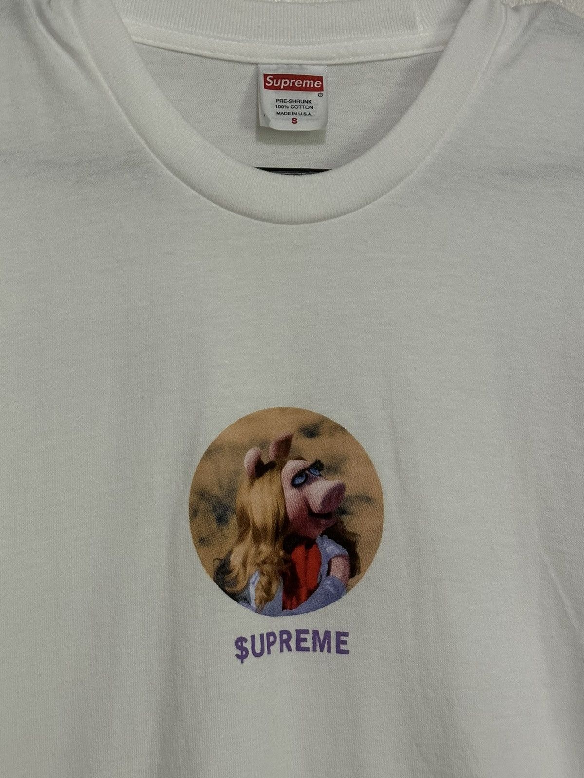Supreme Supreme Miss Piggy Tee Size US S / EU 44-46 / 1 - 2 Thumbnail