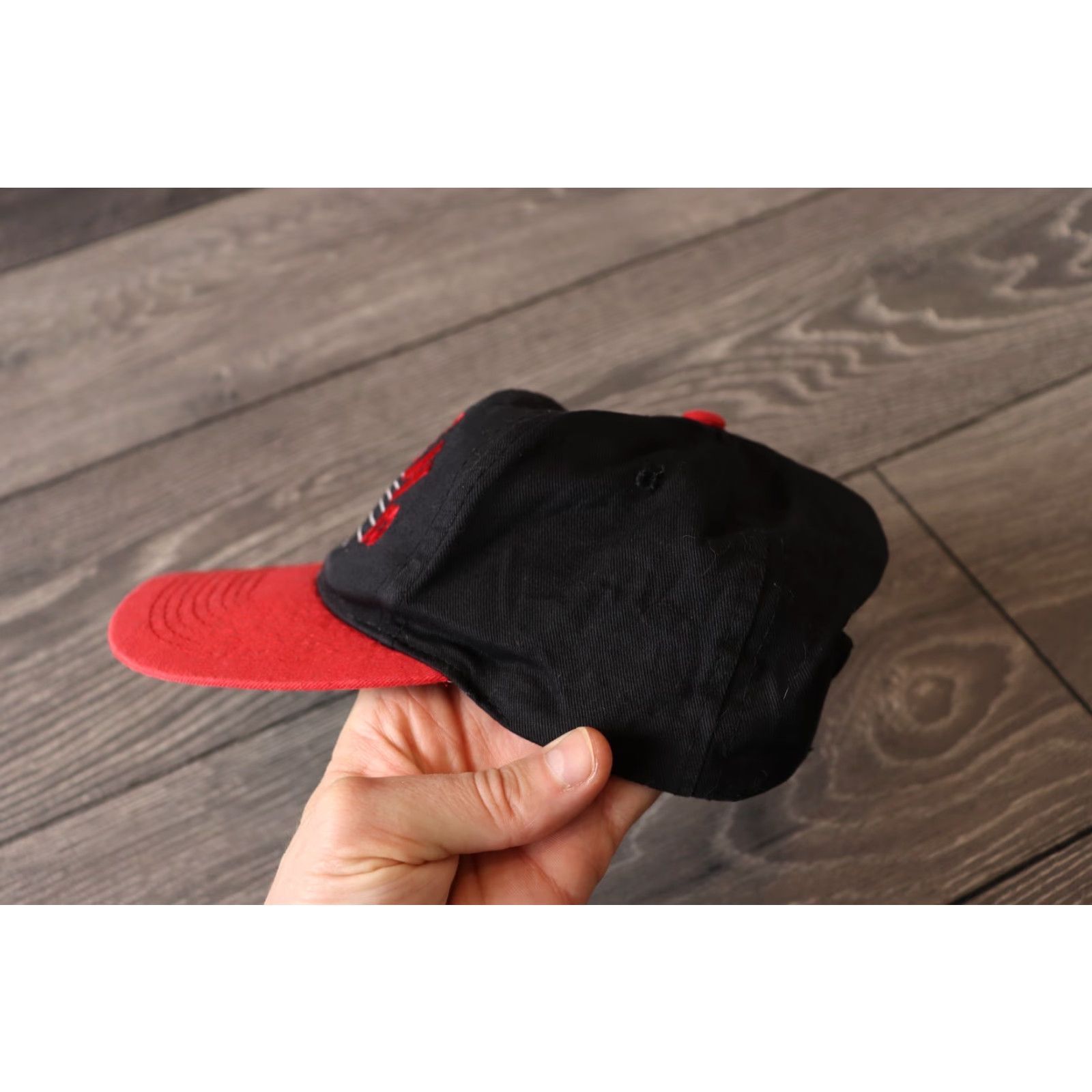 NFL VINTAGE NFL ATLANTA FALCONS RED BLACK SNAPBACK HAT CAP 90'S ONE SIZE FITS ALL Size ONE SIZE - 3 Thumbnail
