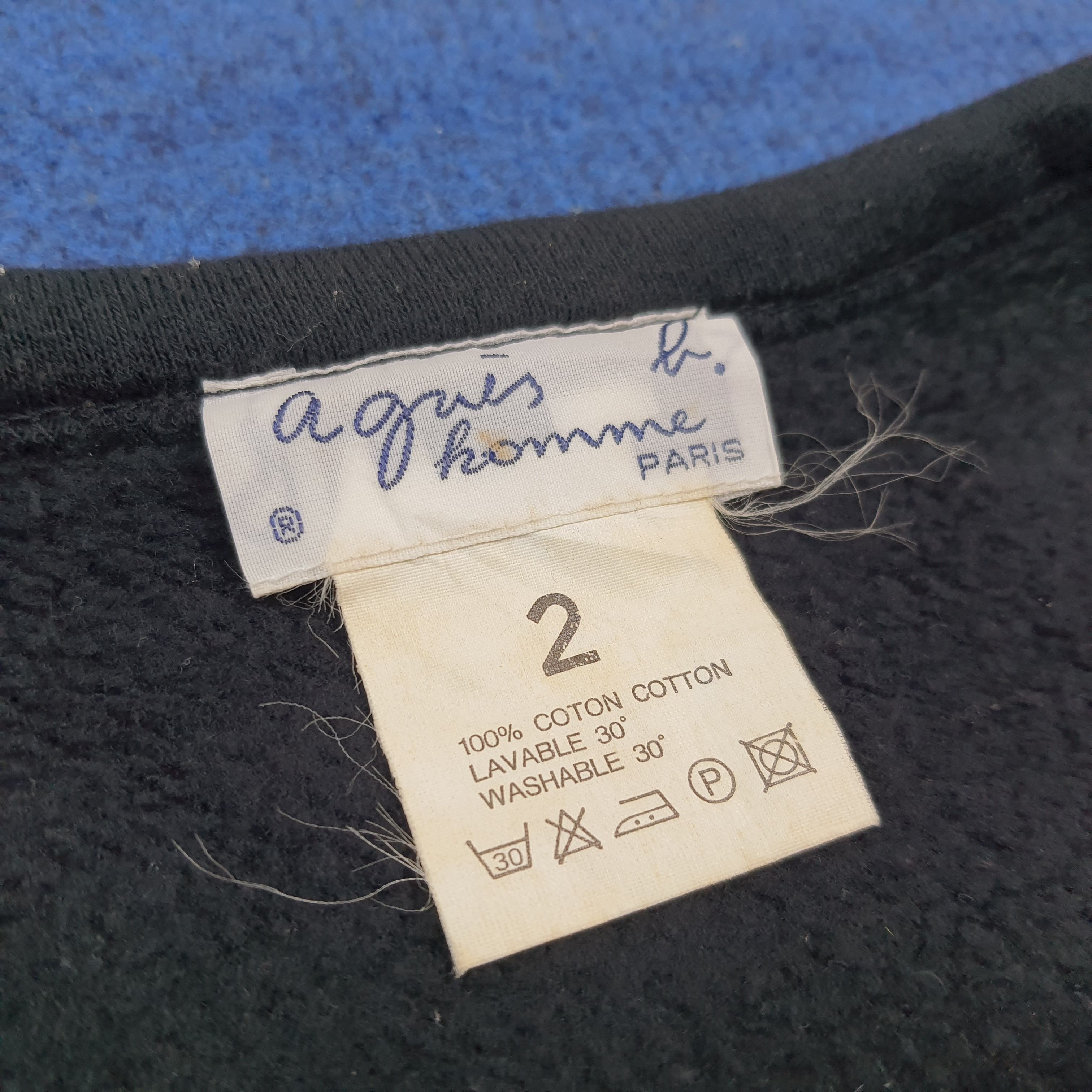 agnes b. Vintage Agnes B Homme Paris Snap Button Cardigan C300N21 Size US M / EU 48-50 / 2 - 6 Thumbnail