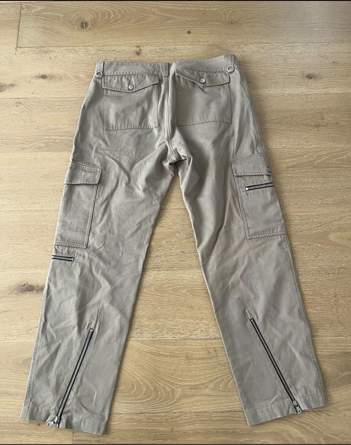Designer × Dolce & Gabbana D&G Cargo Pants - Zipper Pockets Size US 36 / EU 52 - 3 Thumbnail