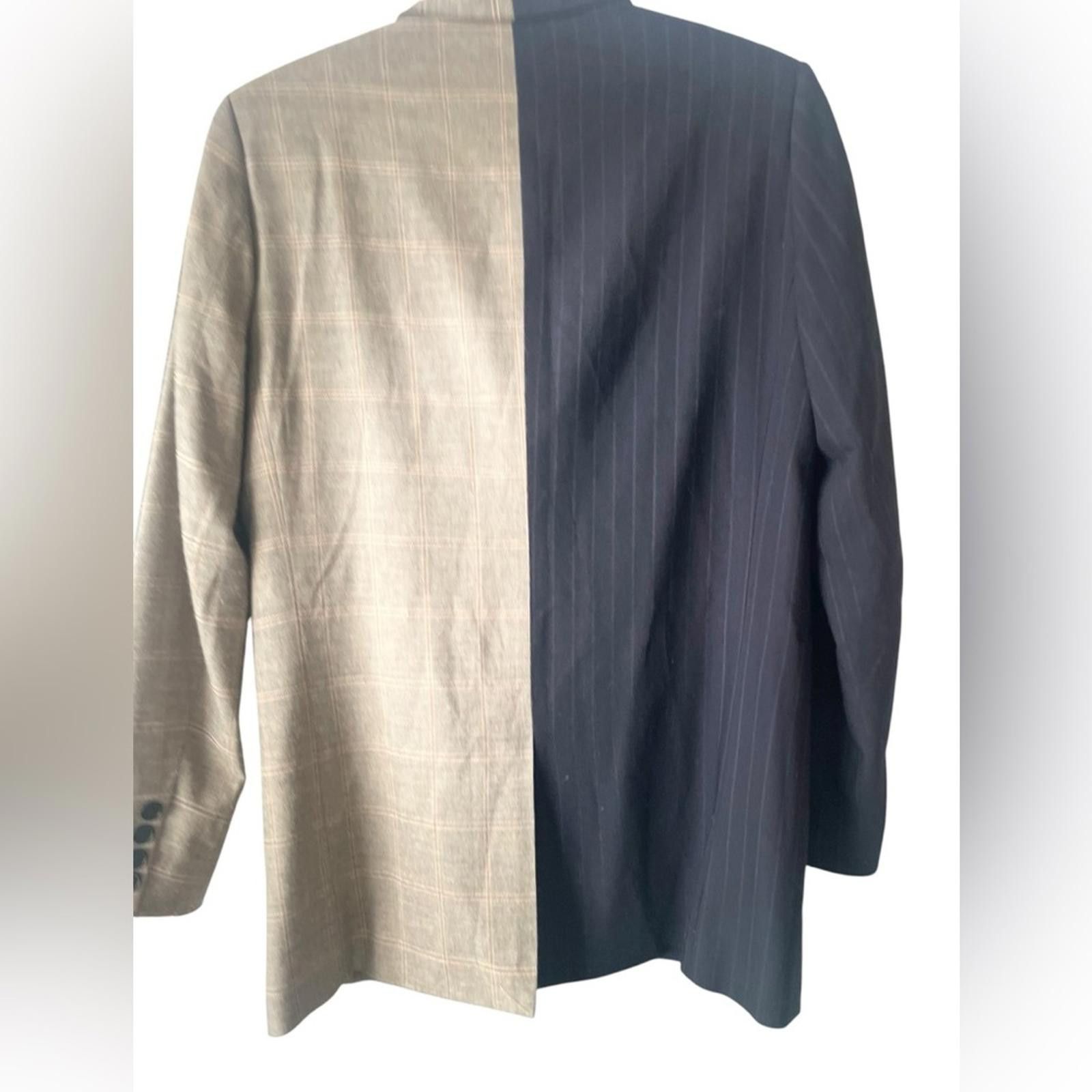 Frame FRAME Le Mix Oversized Blazer — Size XS — NWOT Size XS / US 0-2 / IT 36-38 - 3 Thumbnail