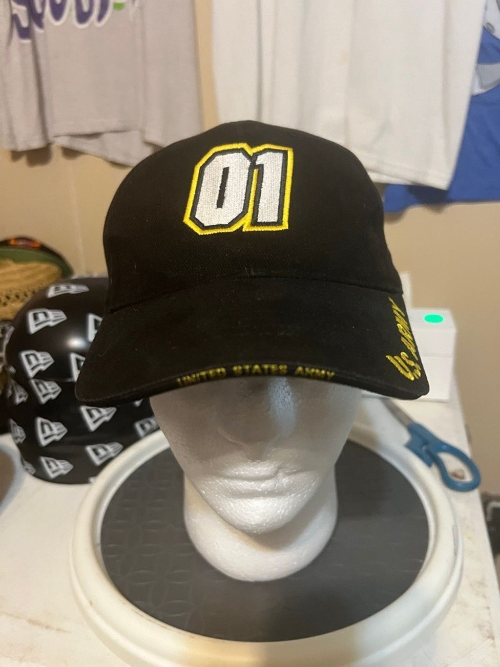 Other Men's Eagle Crest Black U.S. Army 01 Baseball Cap One Size Size ONE SIZE - 1 Thumbnail