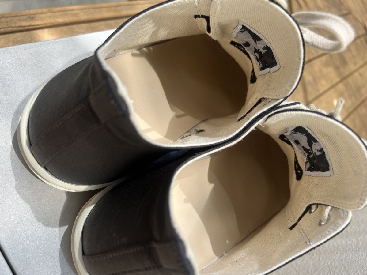 Rick Owens Rick Owens DRKSHDW Low CottonNylon Sneakers Size US 11 / EU 44 - 12 Thumbnail