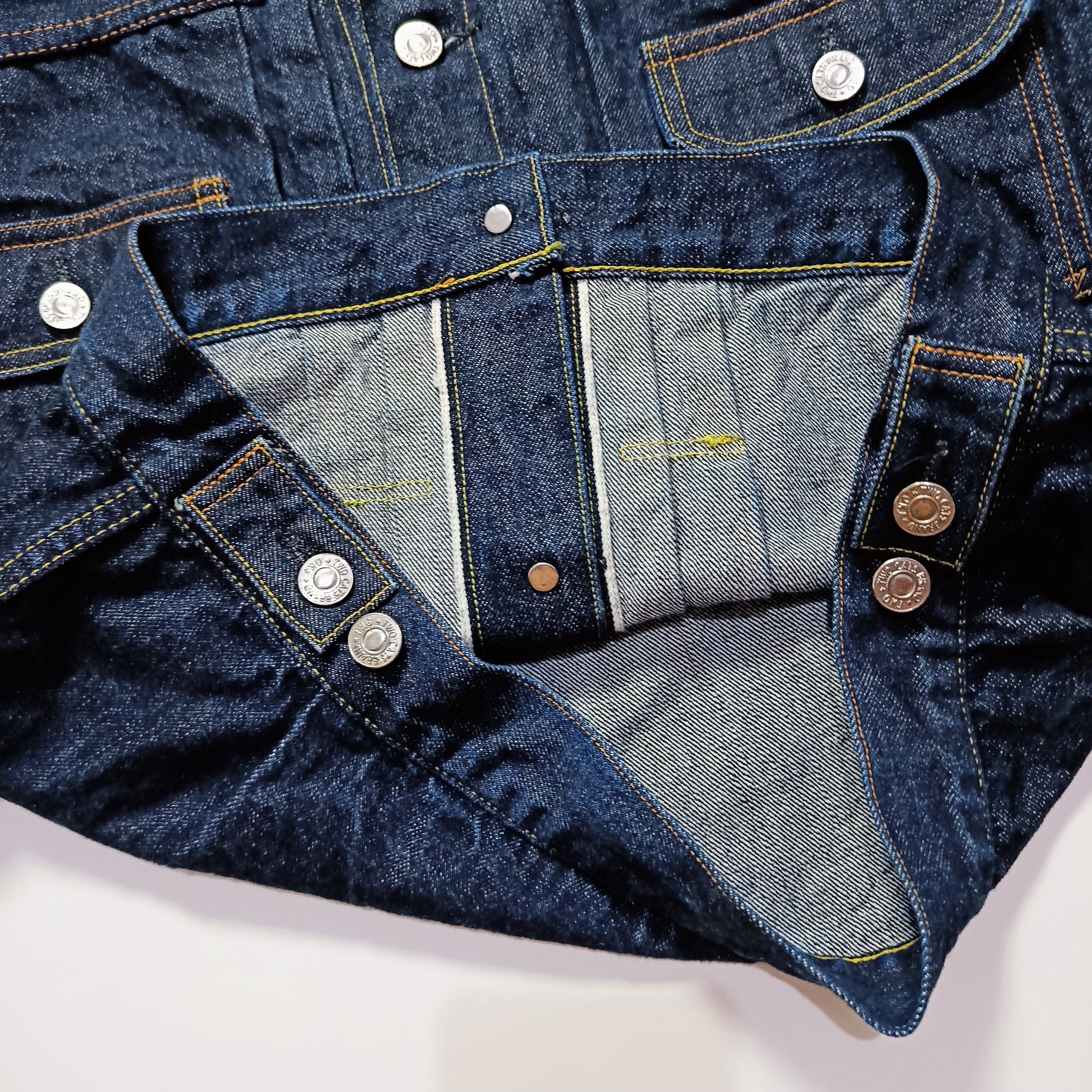 TCB Jeans TCB Jeans Type II Selvedge Denim Jacket Japan Size US S / EU 44-46 / 1 - 6 Thumbnail