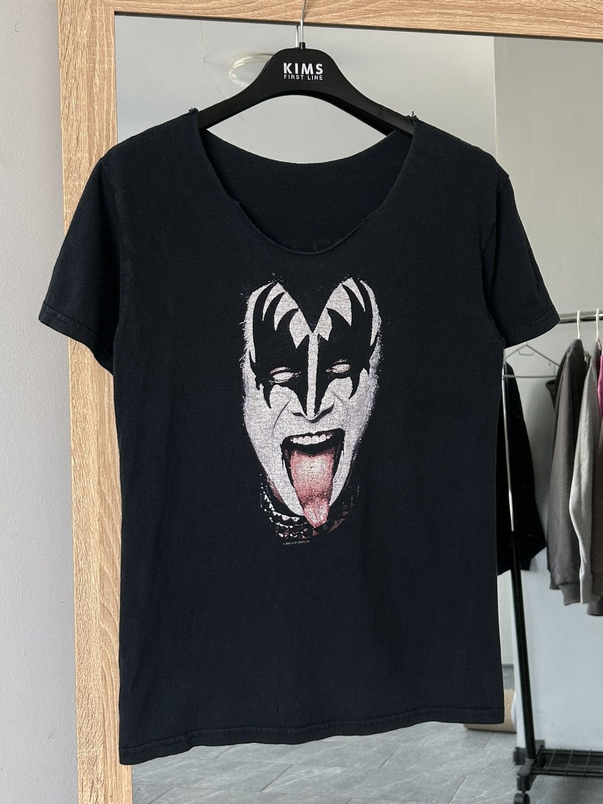 Band Tees Vintage tee shirt Kiss tour rock Band Big logo 2002 rare Size US S / EU 44-46 / 1 - 4 Thumbnail