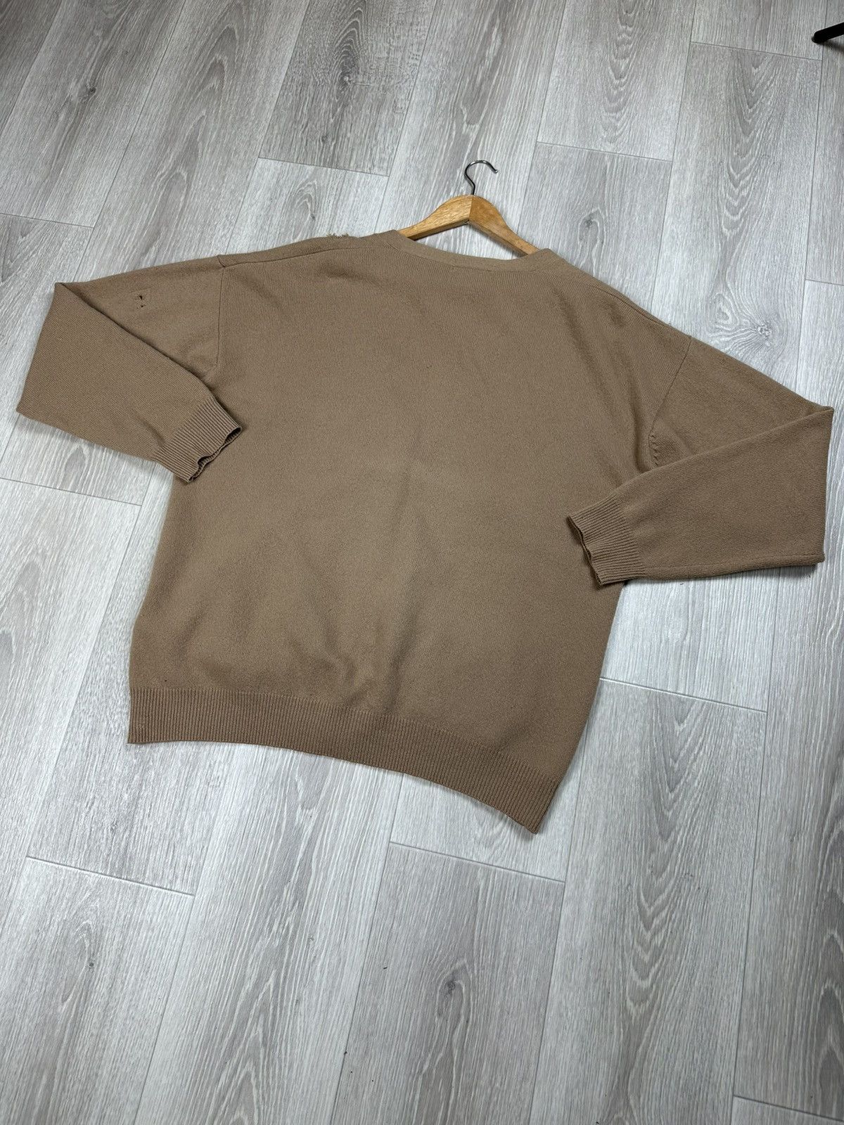 Yves Saint Laurent Yves Saint Laurent Distressed Button Cardigan Sweater 1 of 1 Size US XXL / EU 58 / 5 - 15 Thumbnail