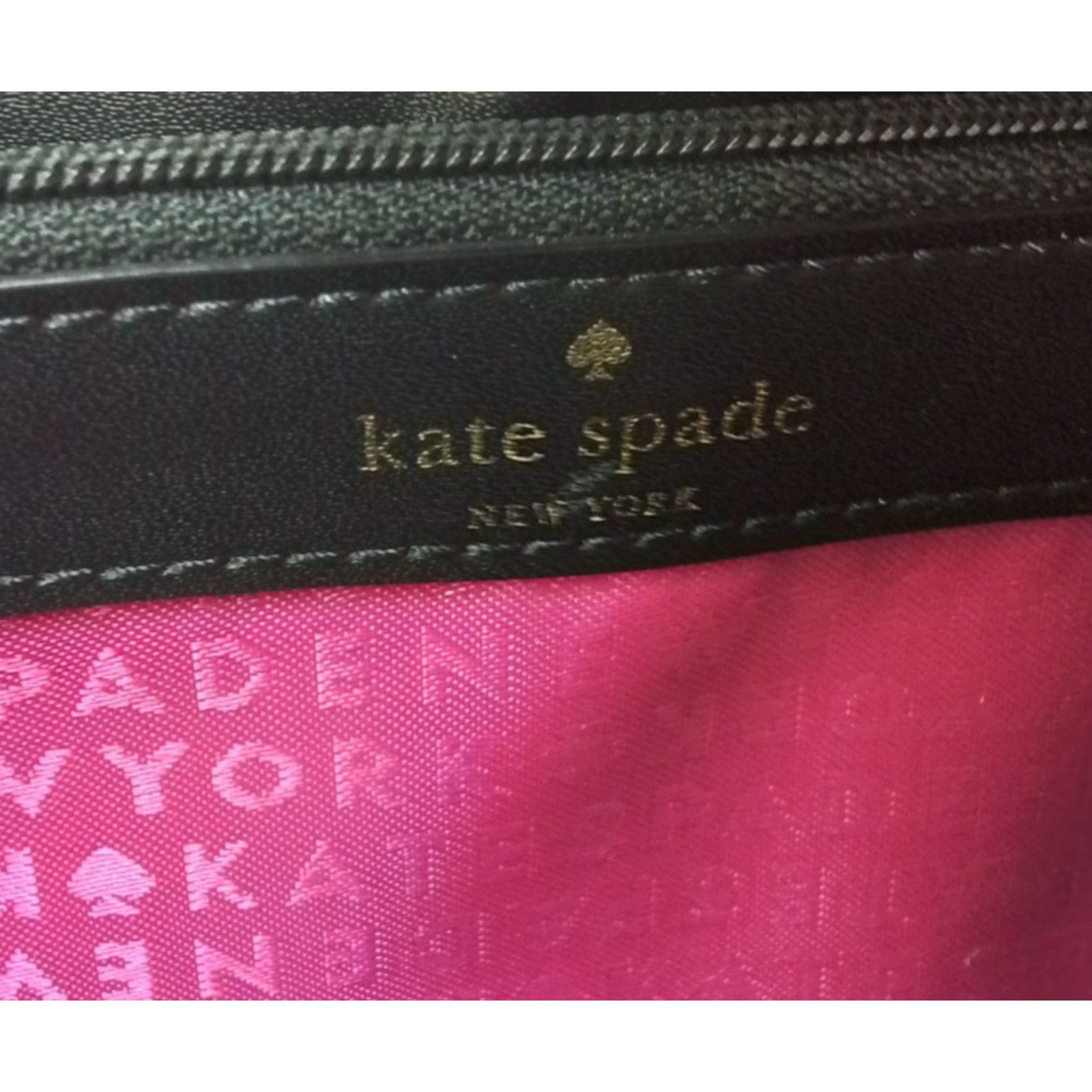 Kate Spade Kate Spade New York Leila Wristlet Wallet Black Leather Size ONE SIZE - 8 Thumbnail