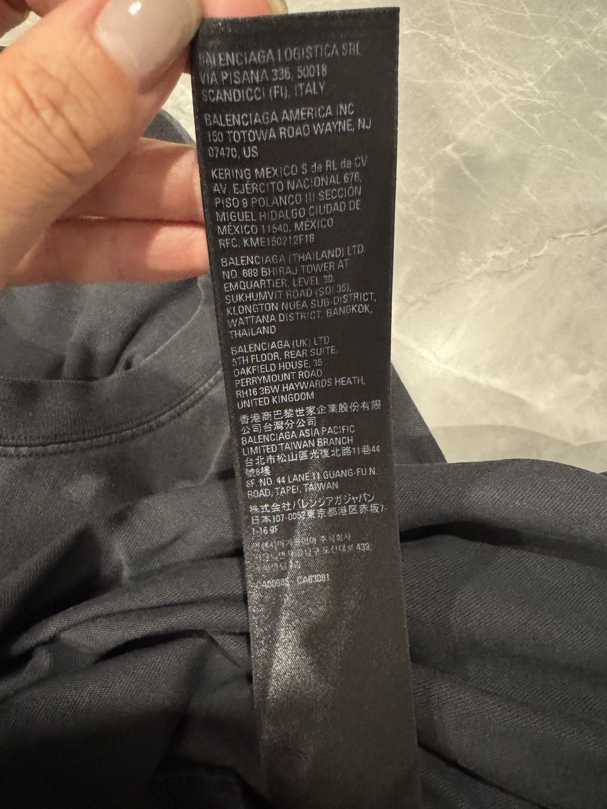 Balenciaga Balenciaga double B logo Tee L Size US L / EU 52-54 / 3 - 11 Thumbnail