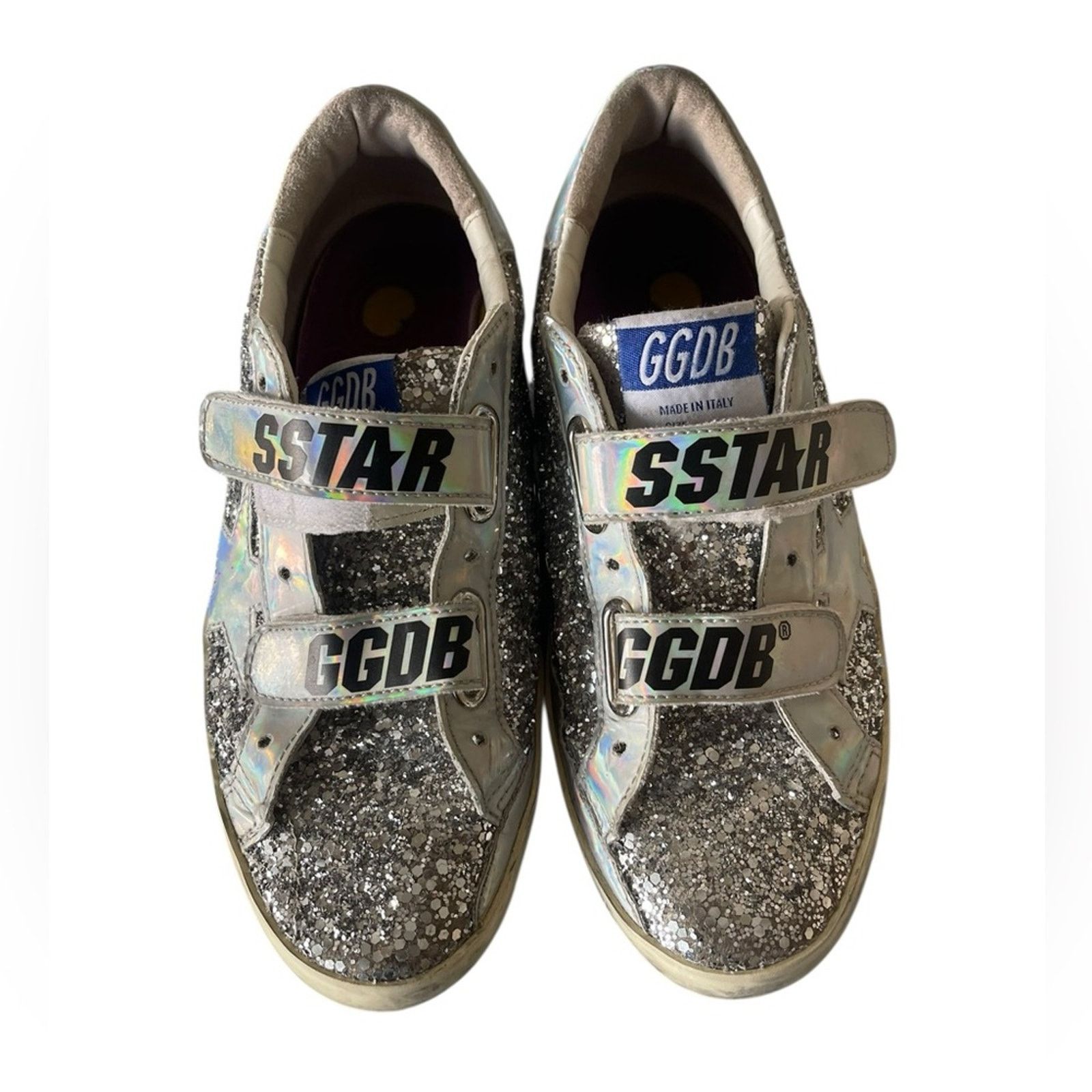 Golden Goose Golden Goose old school Glitter Sneakers Size:36 Size US 5.5 / IT 35.5 - 1 Thumbnail