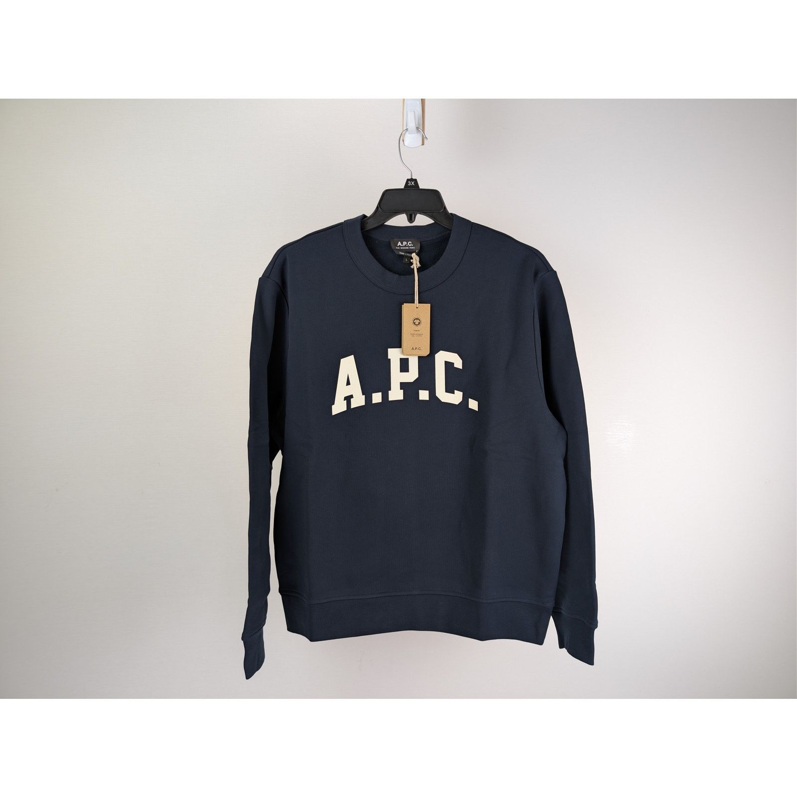 A.P.C. o1rshd1 Sweatshirt Harris in Dark Blue Size US L / EU 52-54 / 3 - 1 Thumbnail