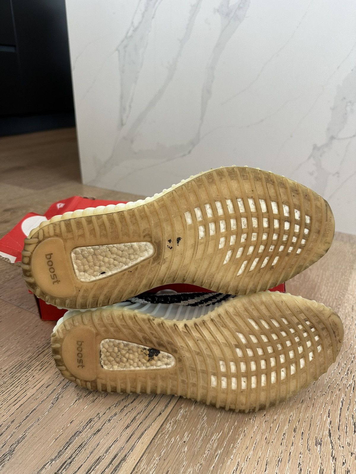 Yeezy adidas Yeezy Boost 350 V2 Zebra Size US 12 / EU 45 - 6 Thumbnail