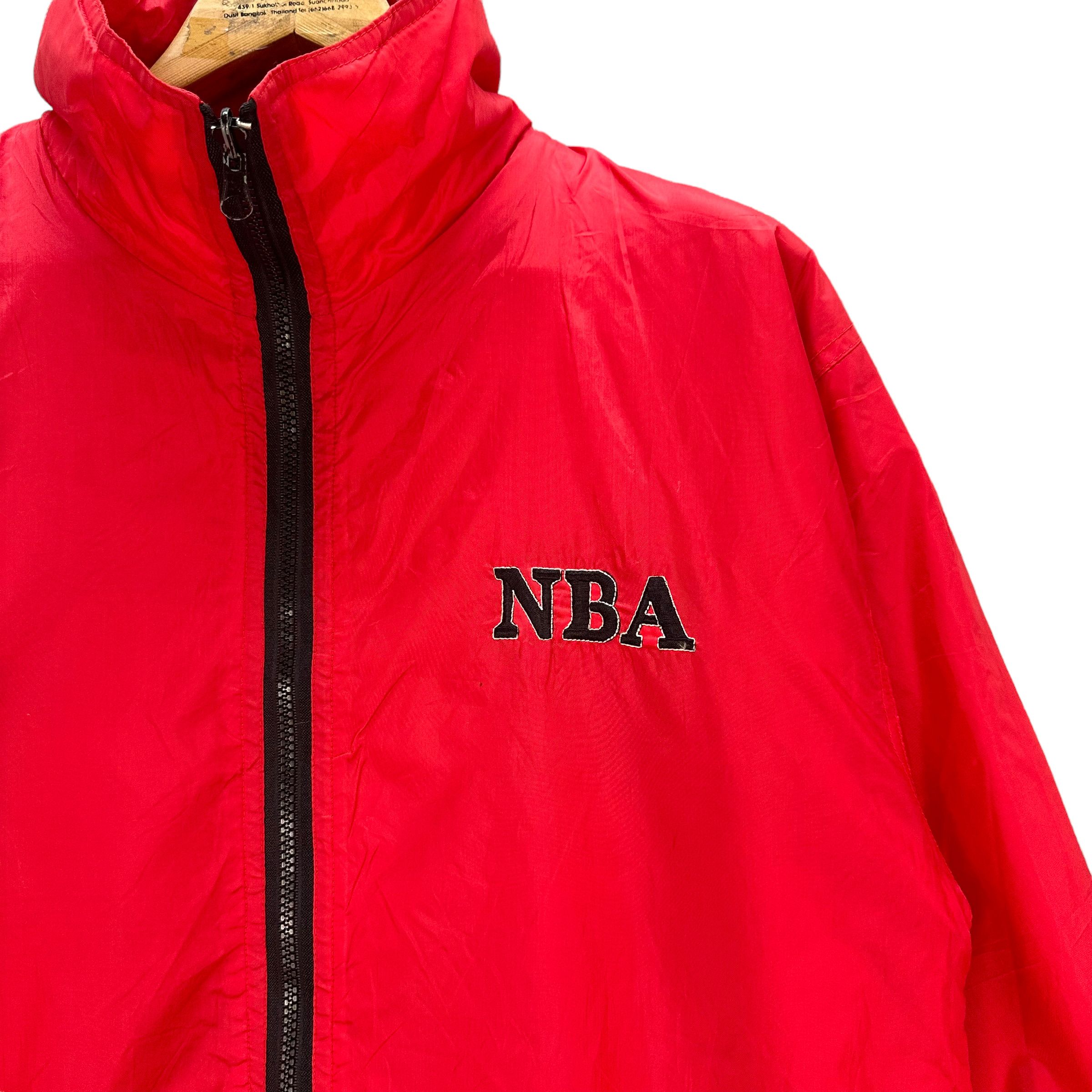 Japanese Brand REVERSIBLE JACKET FLASHLIGHT NBA RED JACKET #8535-013 Size US M / EU 48-50 / 2 - 11 Thumbnail