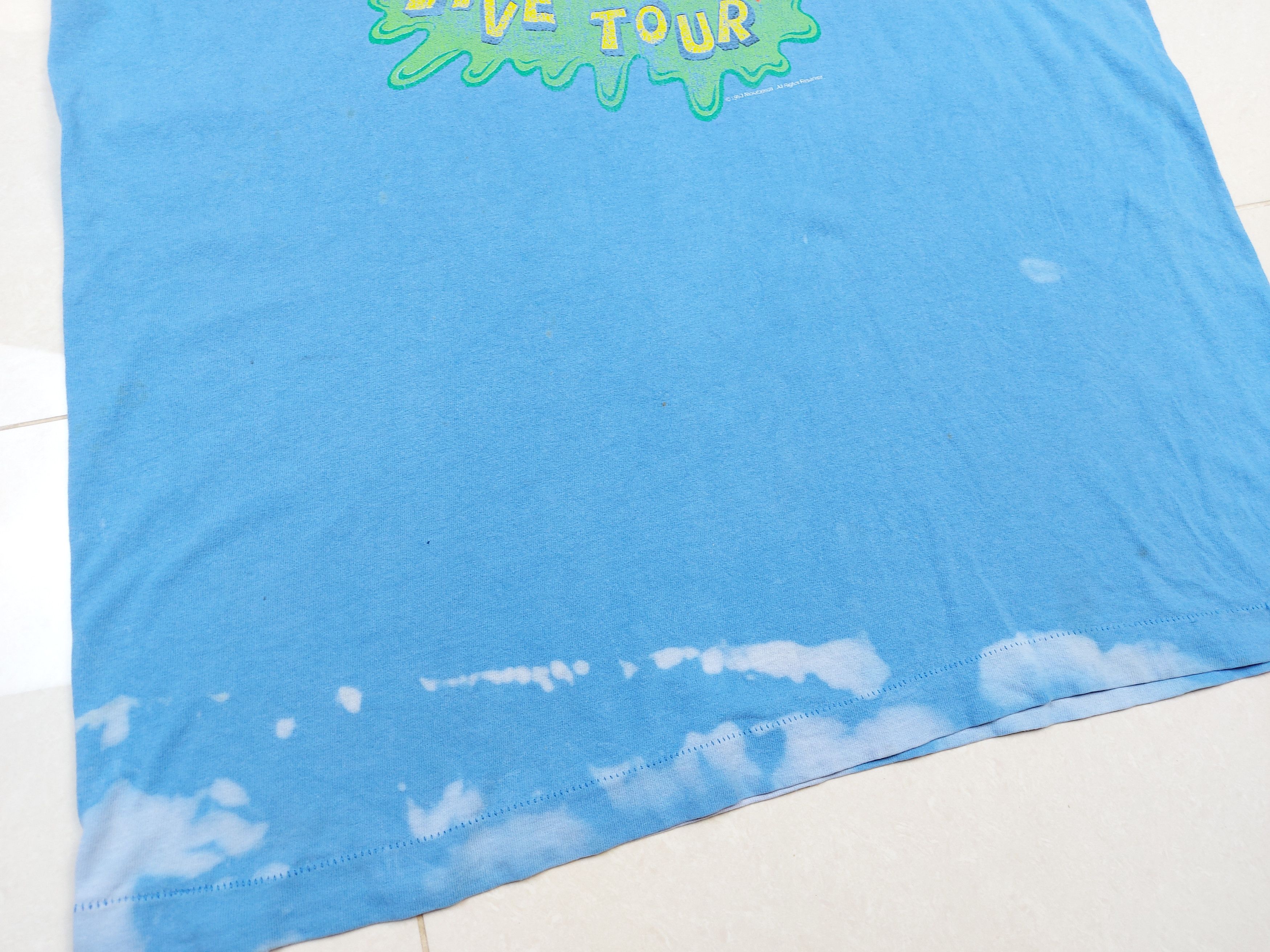 Nickelodeon Vintage 90s 1994 Nickelodeon Live Tour Single-Stitch TEE Size US XL / EU 56 / 4 - 10 Thumbnail