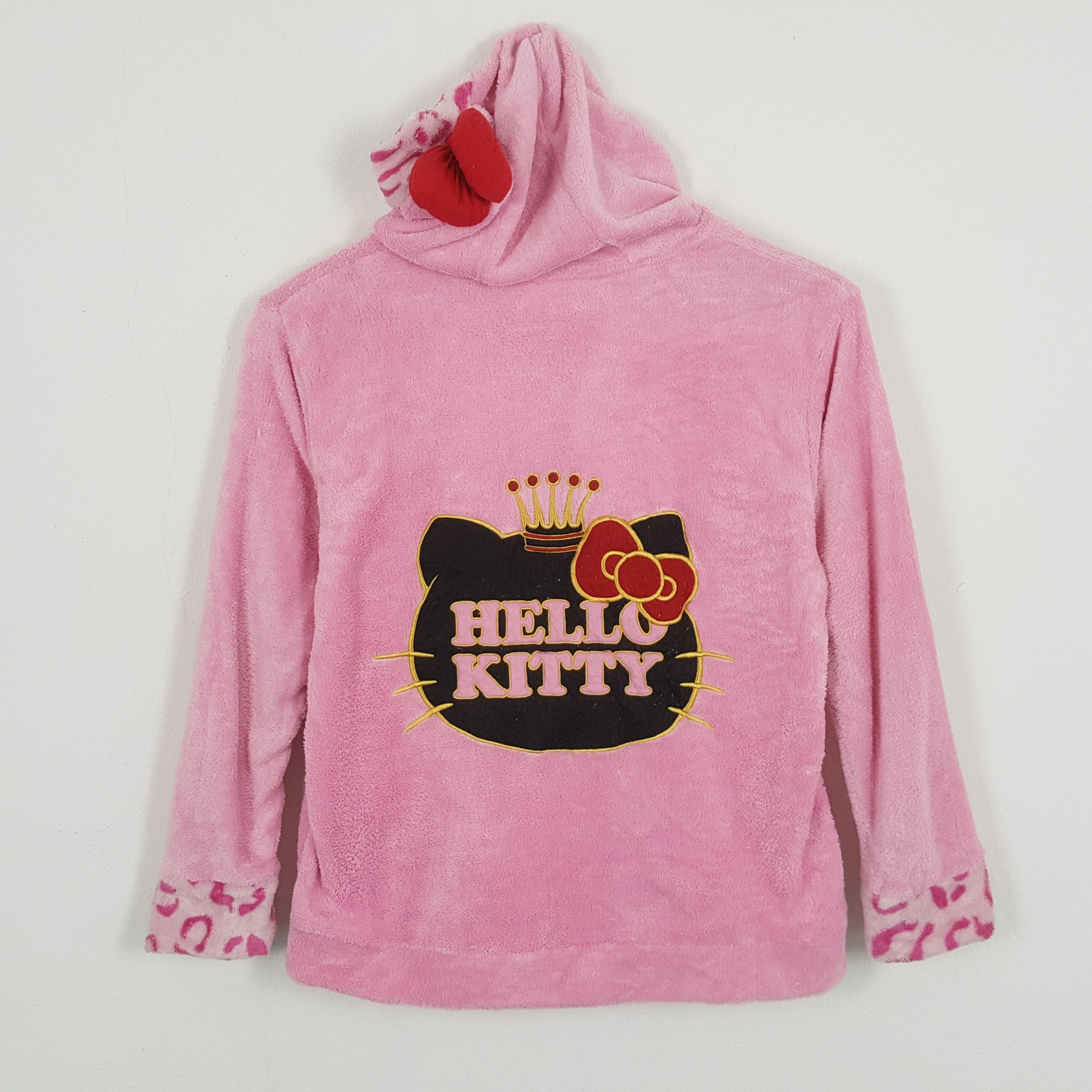 Cartoon Network × Vintage HELLO KITTY Cartoon Zipper Hoodies Size S / US 4 / IT 40 - 1 Thumbnail