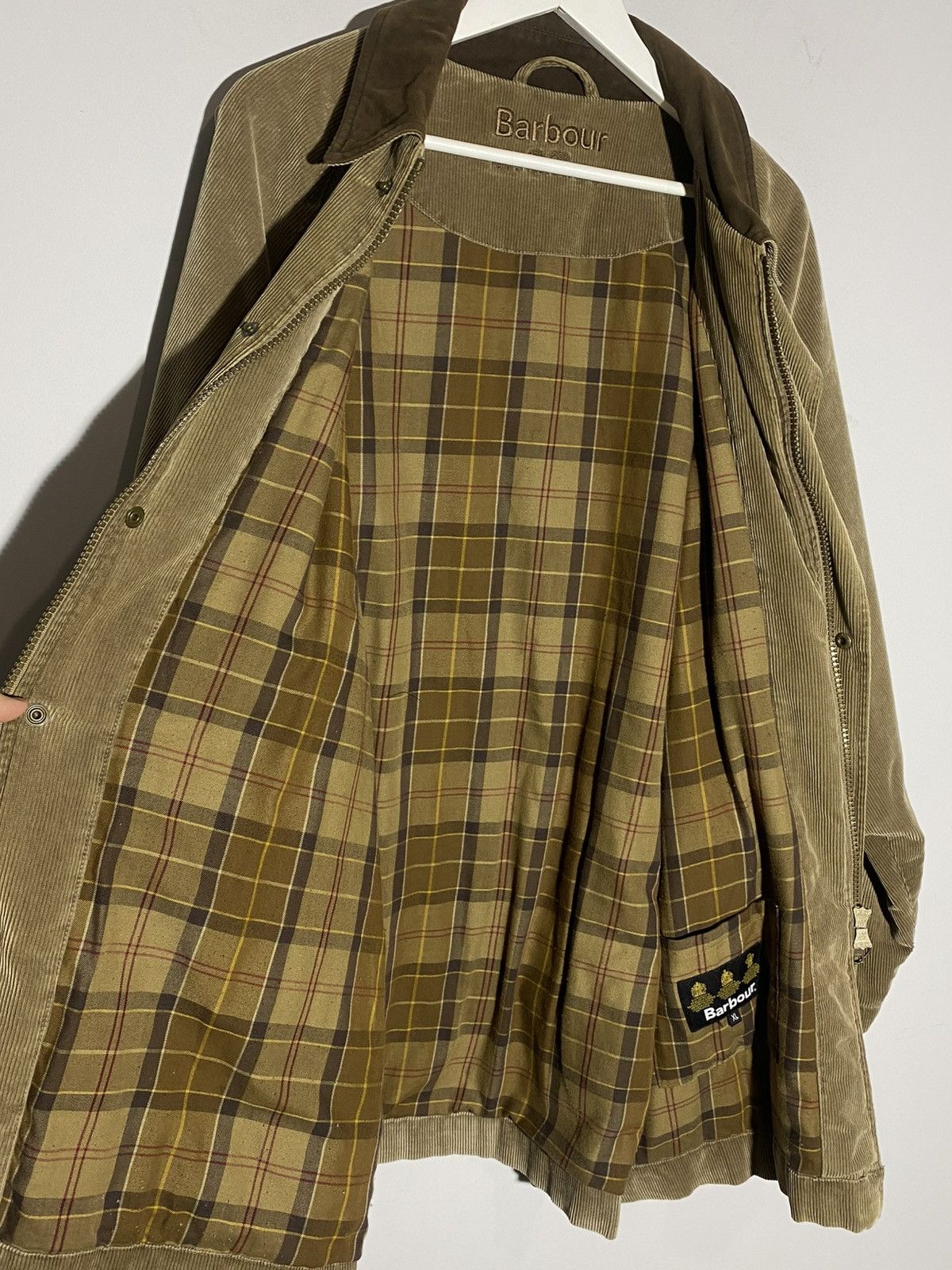 Barbour Vintage Barbour Beaufort Washed Corduroy Jacket Rare Find Size US XL / EU 56 / 4 - 20 Thumbnail