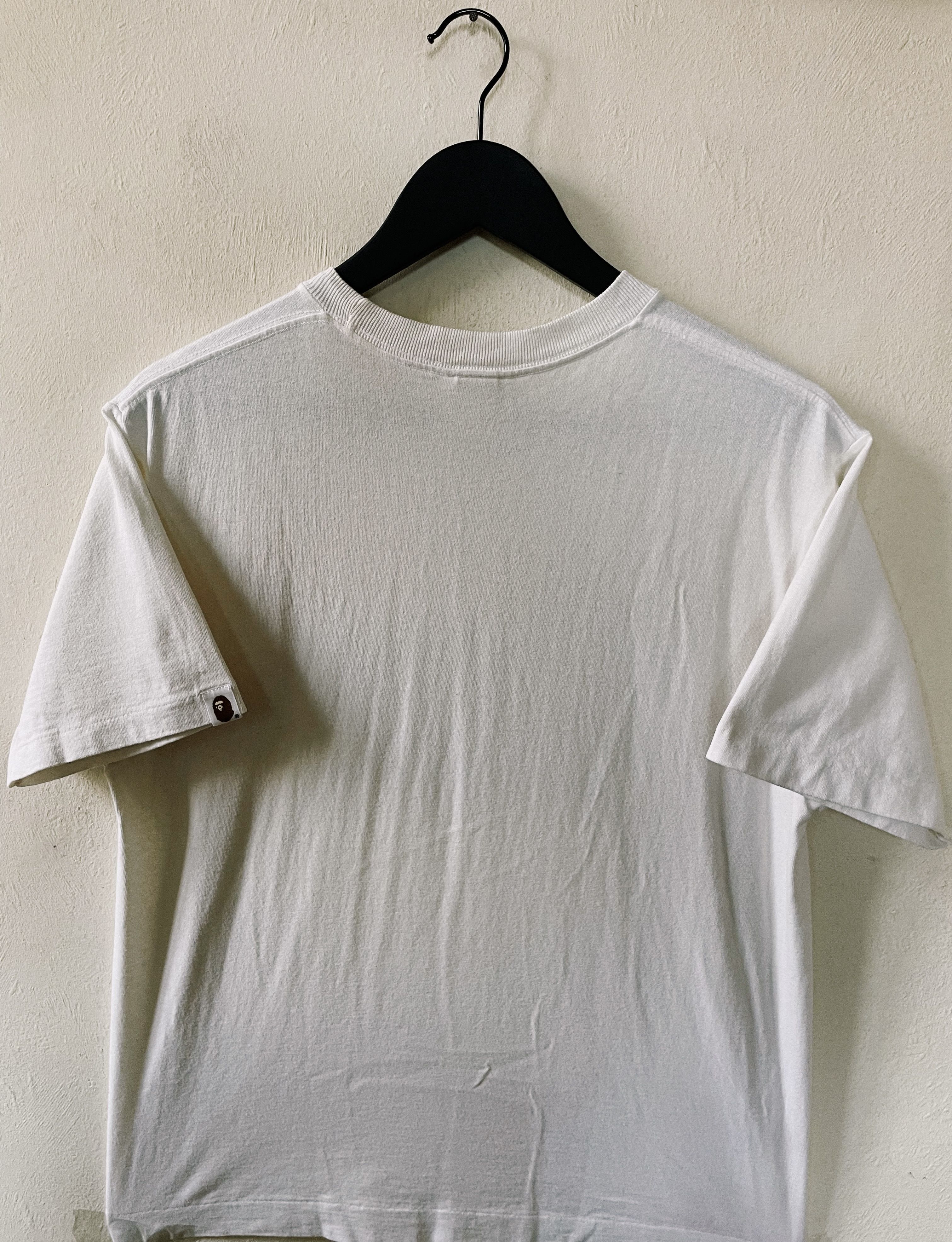 Bape Bape A Bathing Ape Spell Out Script Logo T-shirt Size US M / EU 48-50 / 2 - 2 Thumbnail