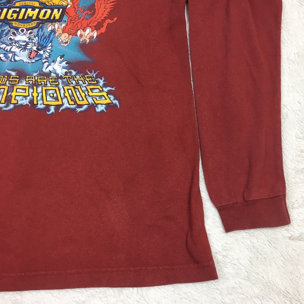 Cartoon Network × Nintendo × Vintage Vintage 2000 Digimon Long Sleeve Size US M / EU 48-50 / 2 - 4 Thumbnail