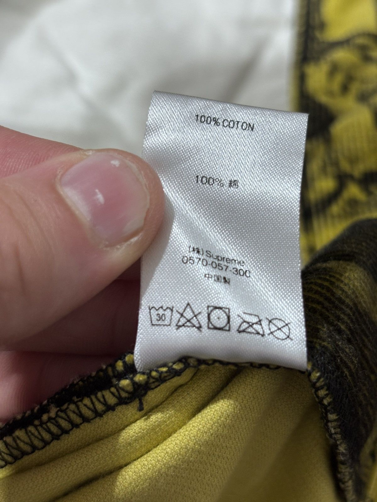 Supreme Supreme Vibrations Corduroy Pants Size US 34 / EU 50 - 10 Thumbnail