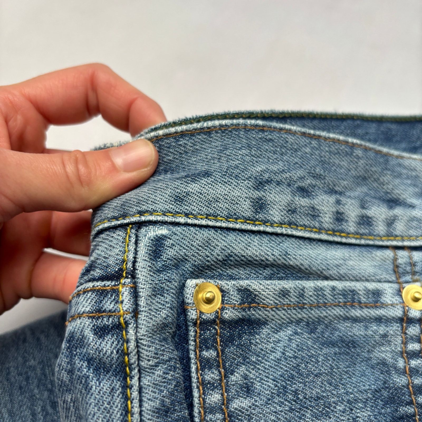 Sid Mashburn $175 Sid Mashburn Slim Straight Jeans 30x30 Made in USA Size US 30 / EU 46 - 11 Thumbnail