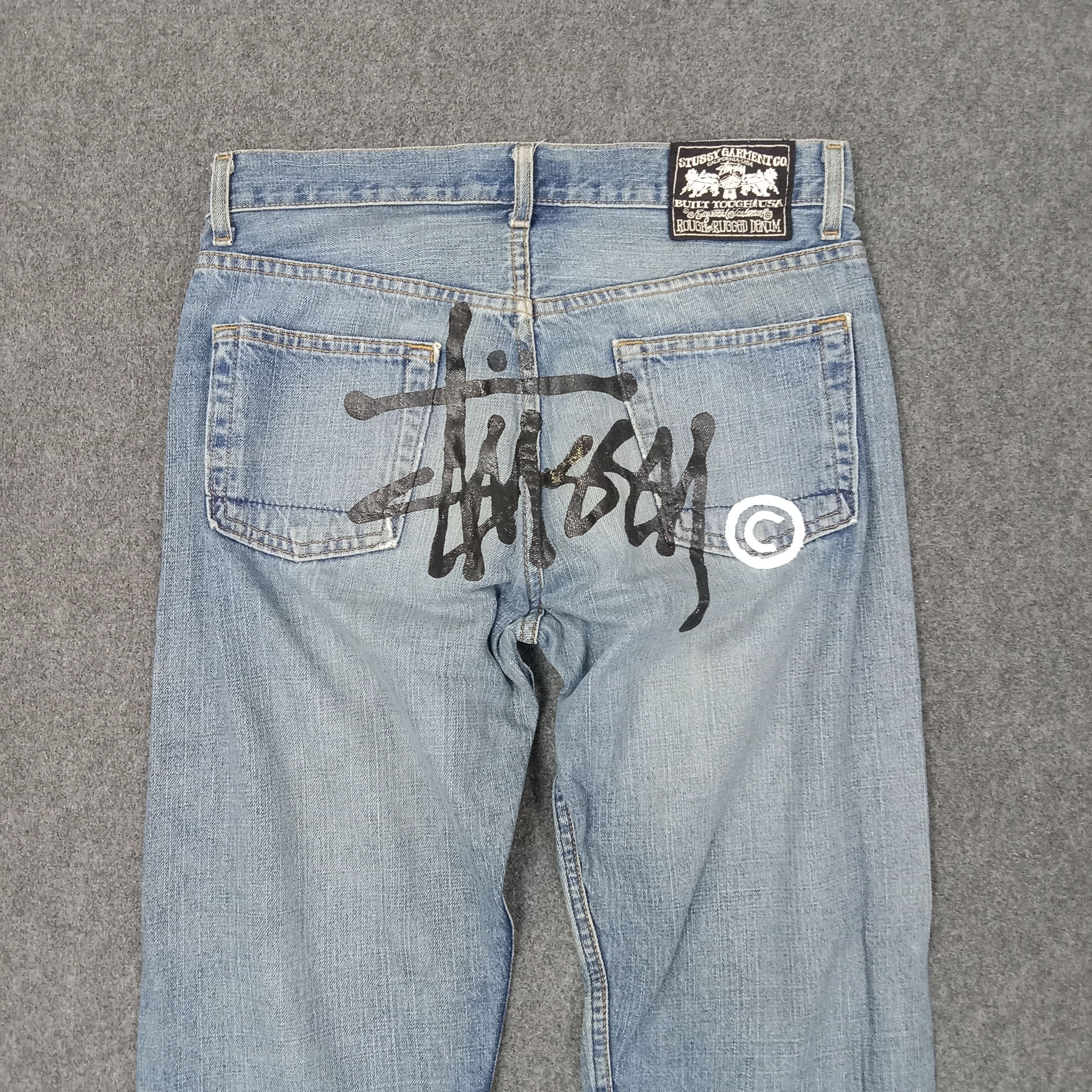 Stussy Stussy American Streetwear Style Denim Jeans C228N9 Size US 30 / EU 46 - 2 Thumbnail
