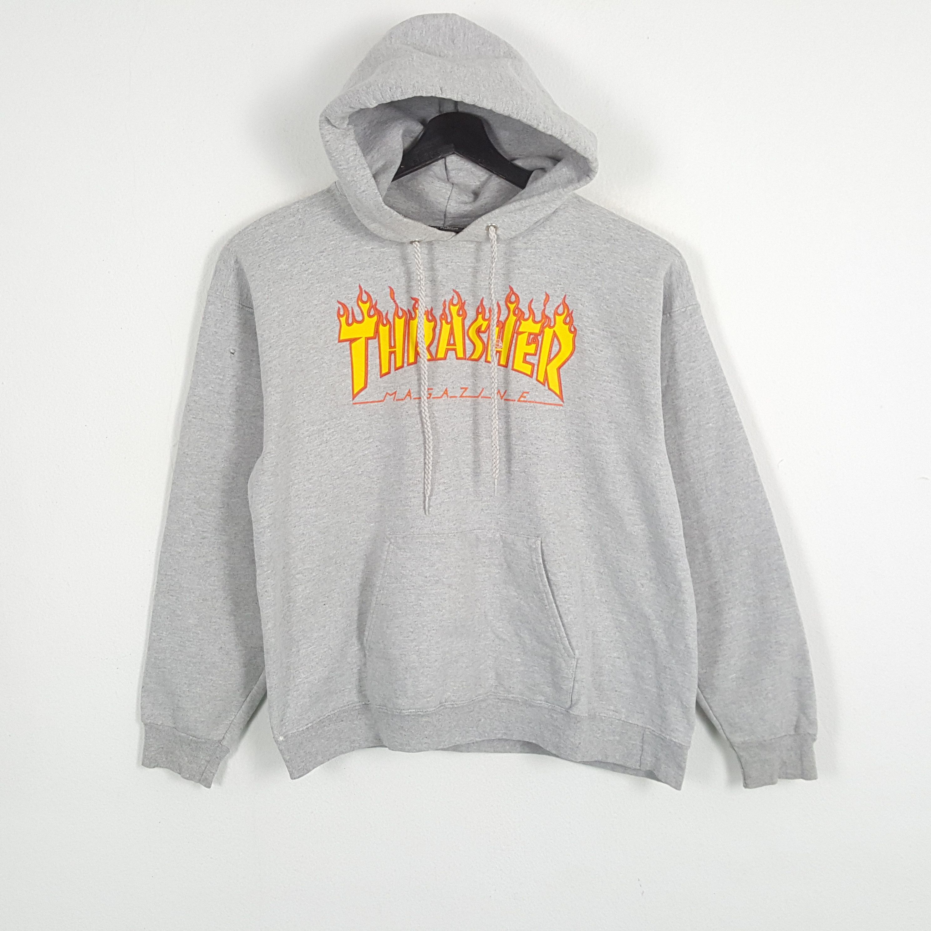 THRASHER Magazine Streetwear Skateboard Style Hoodies