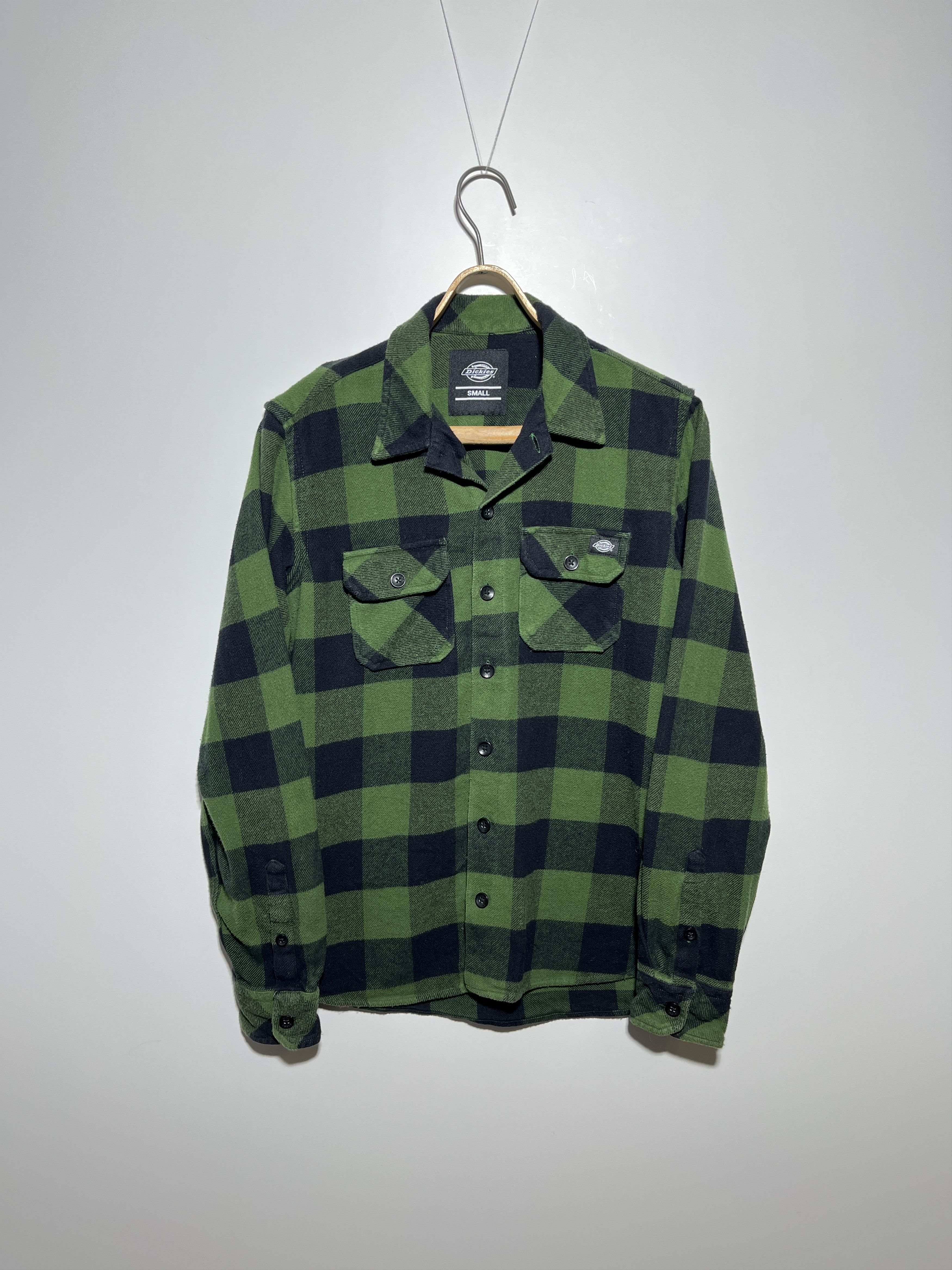 Dickies × Flannel Dickies Green Big Check Flannel Shirt Size S Size US S / EU 44-46 / 1 - 1 Thumbnail