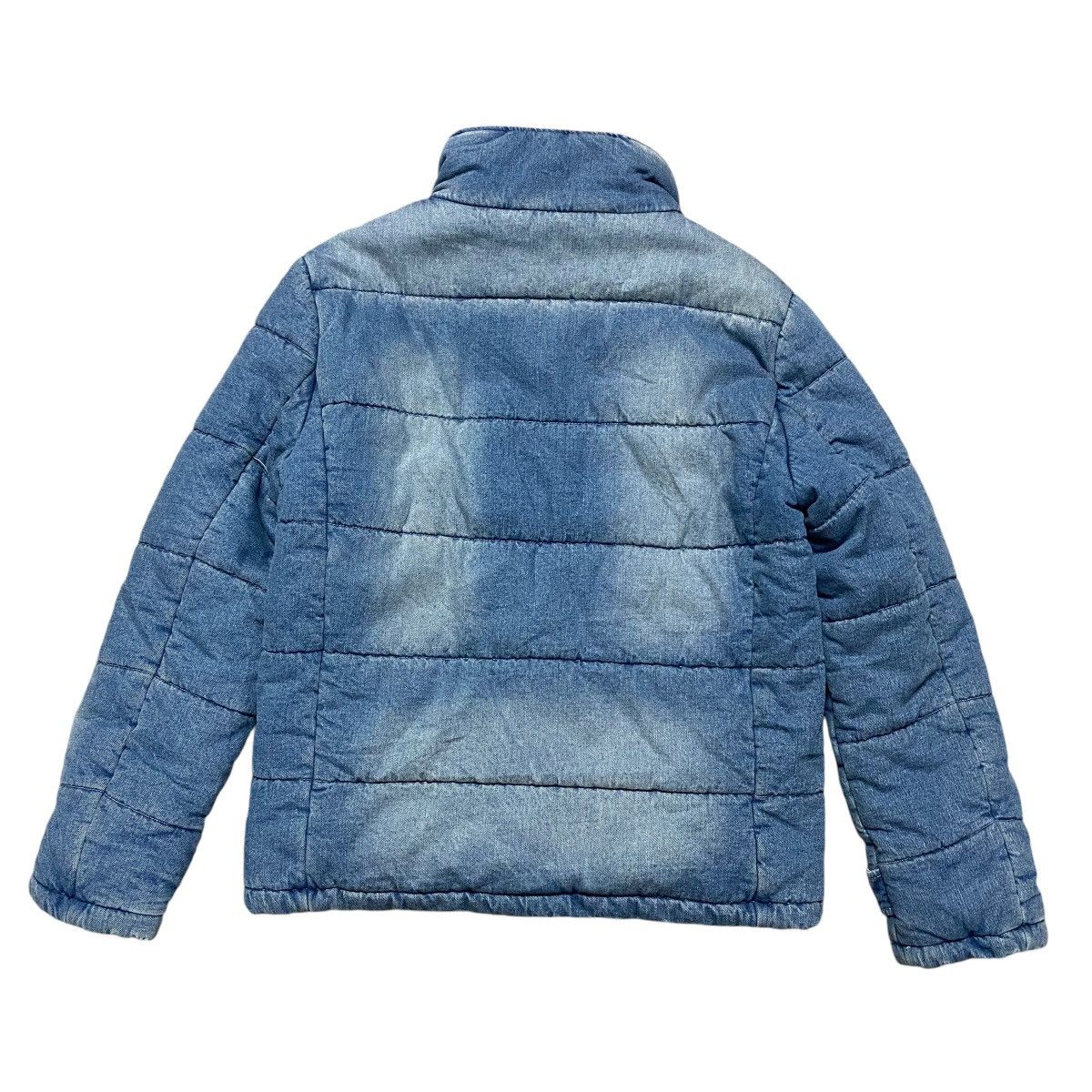 Japanese Brand KNACKERED Denim Puffer Jacket Size US L / EU 52-54 / 3 - 2 Thumbnail