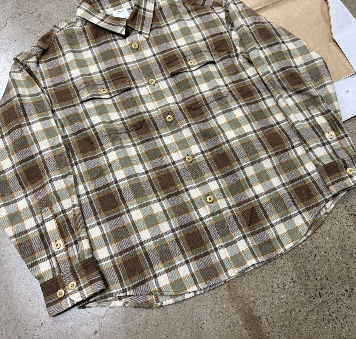 Visvim Visvim 26ss Lumber Check L/S Size US M / EU 48-50 / 2 - 5 Thumbnail