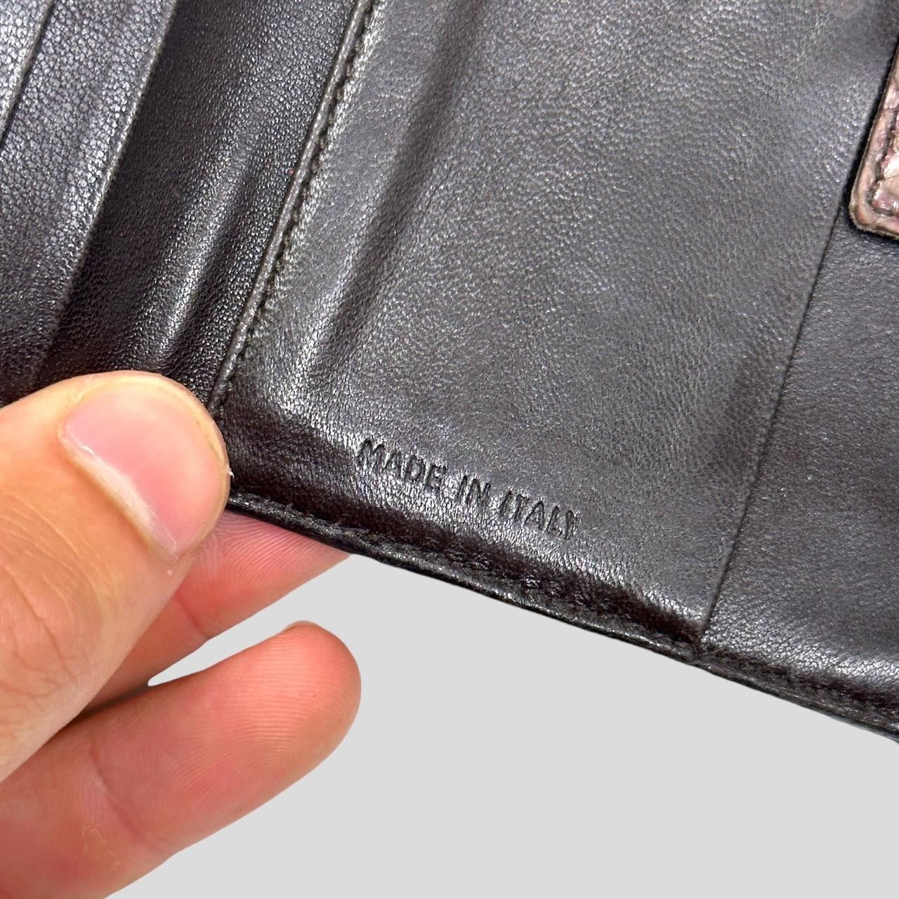 Prada Prada Milano Python Snakeskin Tri-fold Wallet Size ONE SIZE - 4 Thumbnail
