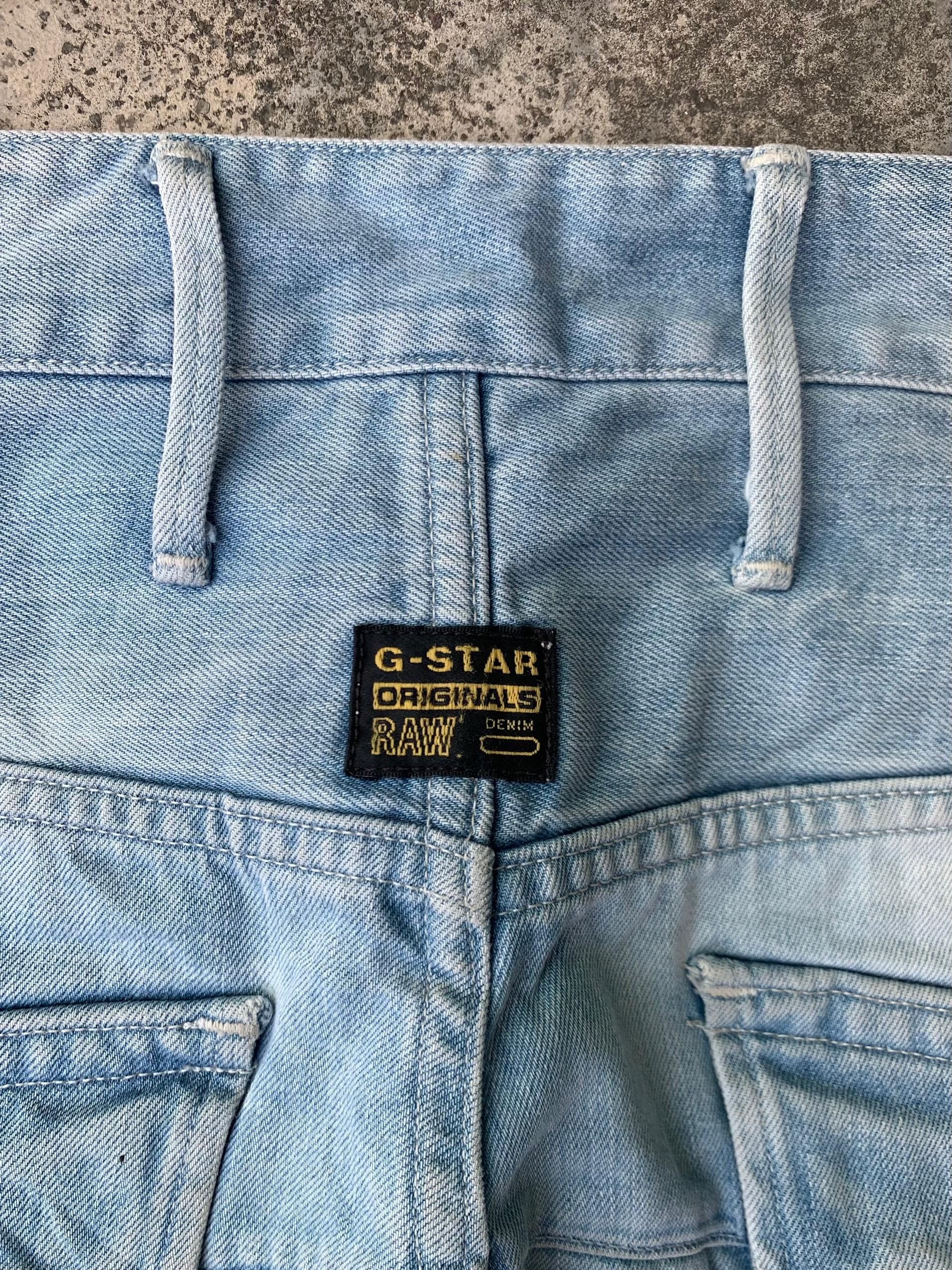 G-Star × If Six Was Nine × Le Grande Bleu (L.G.B.) Vintage G Star Raw Denim Multi Pocket Jeans Size US 30 / EU 46 - 7 Thumbnail