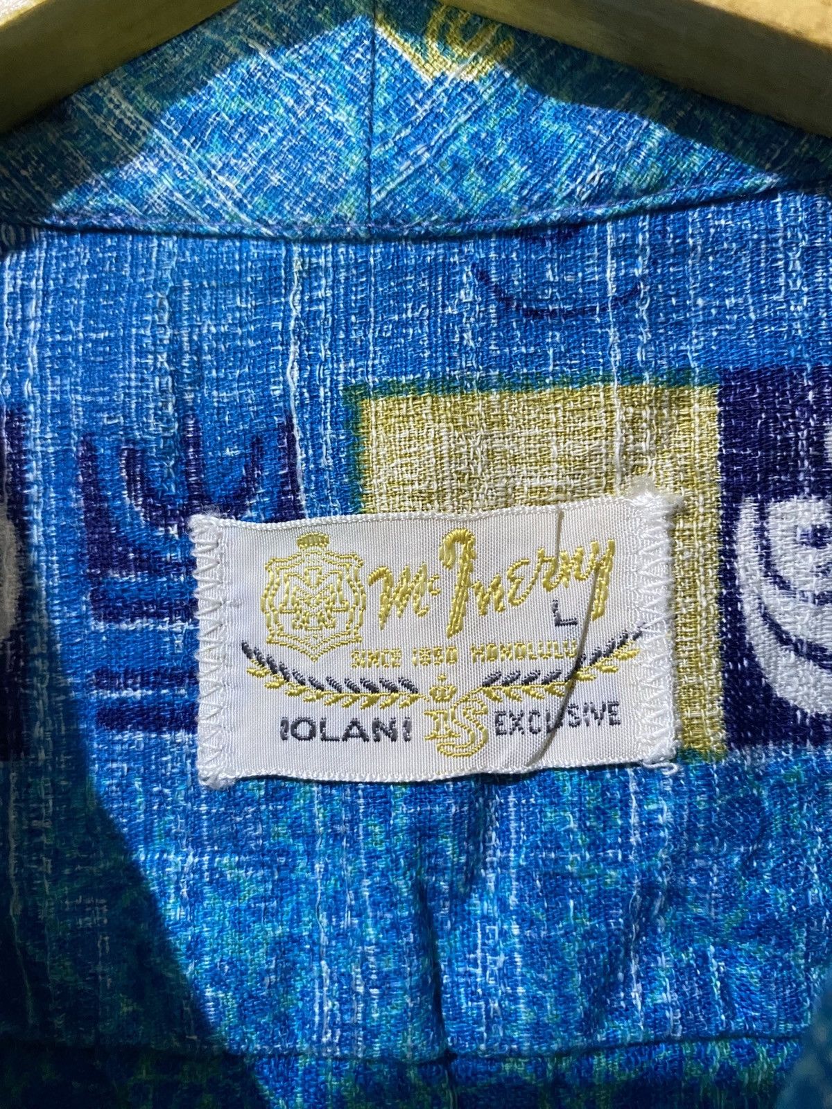 Vintage 60s Rare Vintage McInerry Hawaiian Pattern Button Shirt Size US L / EU 52-54 / 3 - 8 Thumbnail