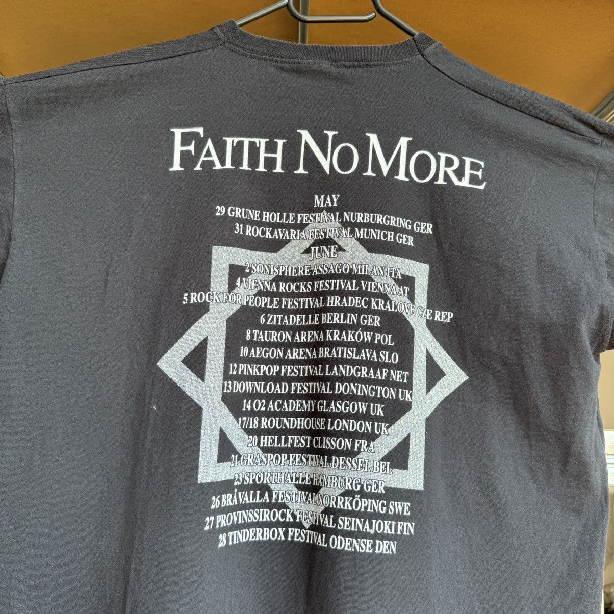 Vintage Vintage Faith No More We Care a Lot Tees 90s 00s Metal Rock Size US L / EU 52-54 / 3 - 8 Thumbnail