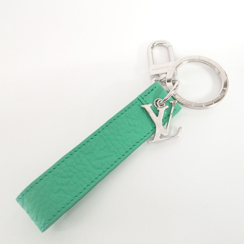 image of Louis Vuitton Monogram Valet Tag in Green, Men's