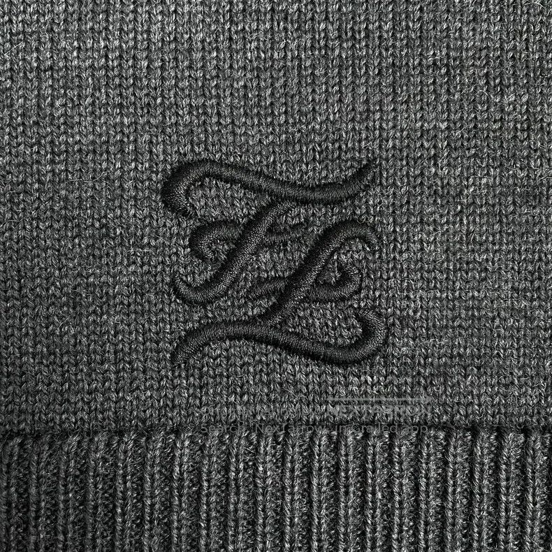 Fendi Fendi Double F embroidered logo wool knit vest Size US S / EU 44-46 / 1 - 3 Thumbnail