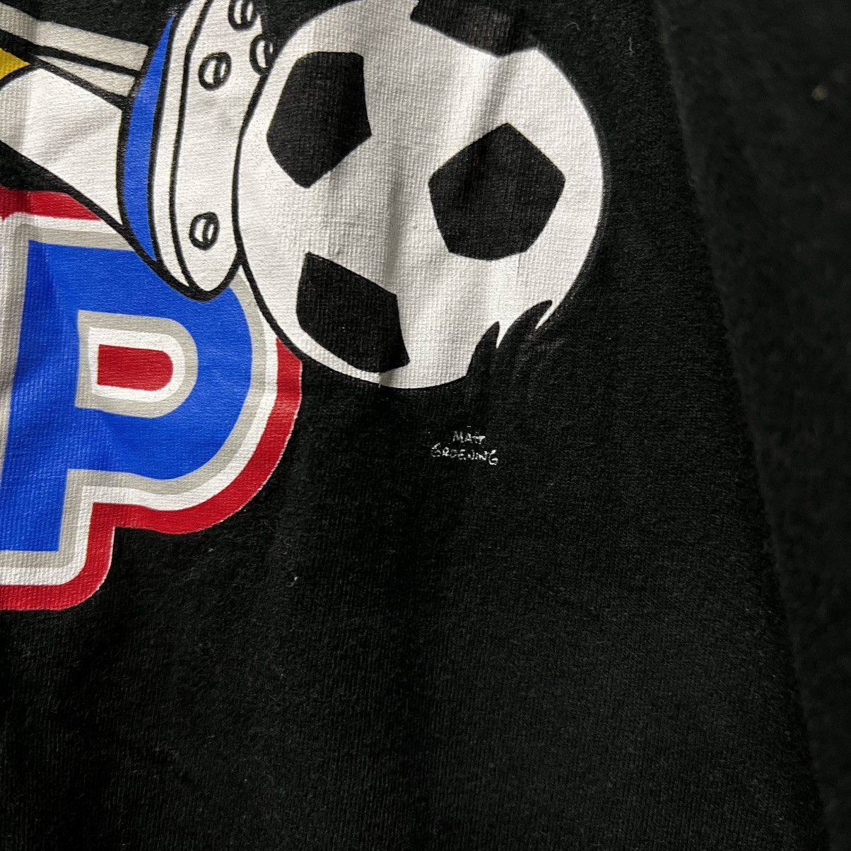 The Simpsons Vintage Simpsons 2002 T Shirt “MVP Soccer Club” Bart Tee Size US M / EU 48-50 / 2 - 5 Thumbnail