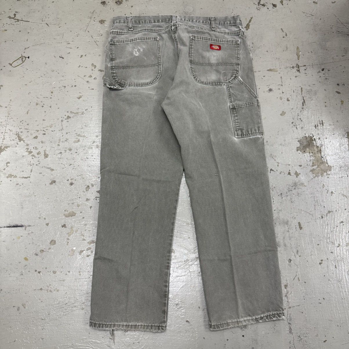 Dickies Vintage DICKIES Thrashed Sunfaded Carpenter Pants Size US 37 - 2 Thumbnail