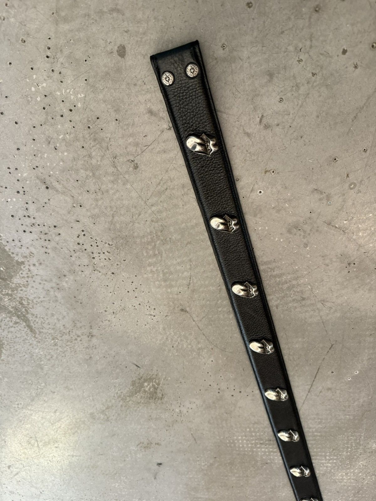 Chrome Hearts Chrome Hearts Rolling Stones Belt Size 38 - 25 Thumbnail