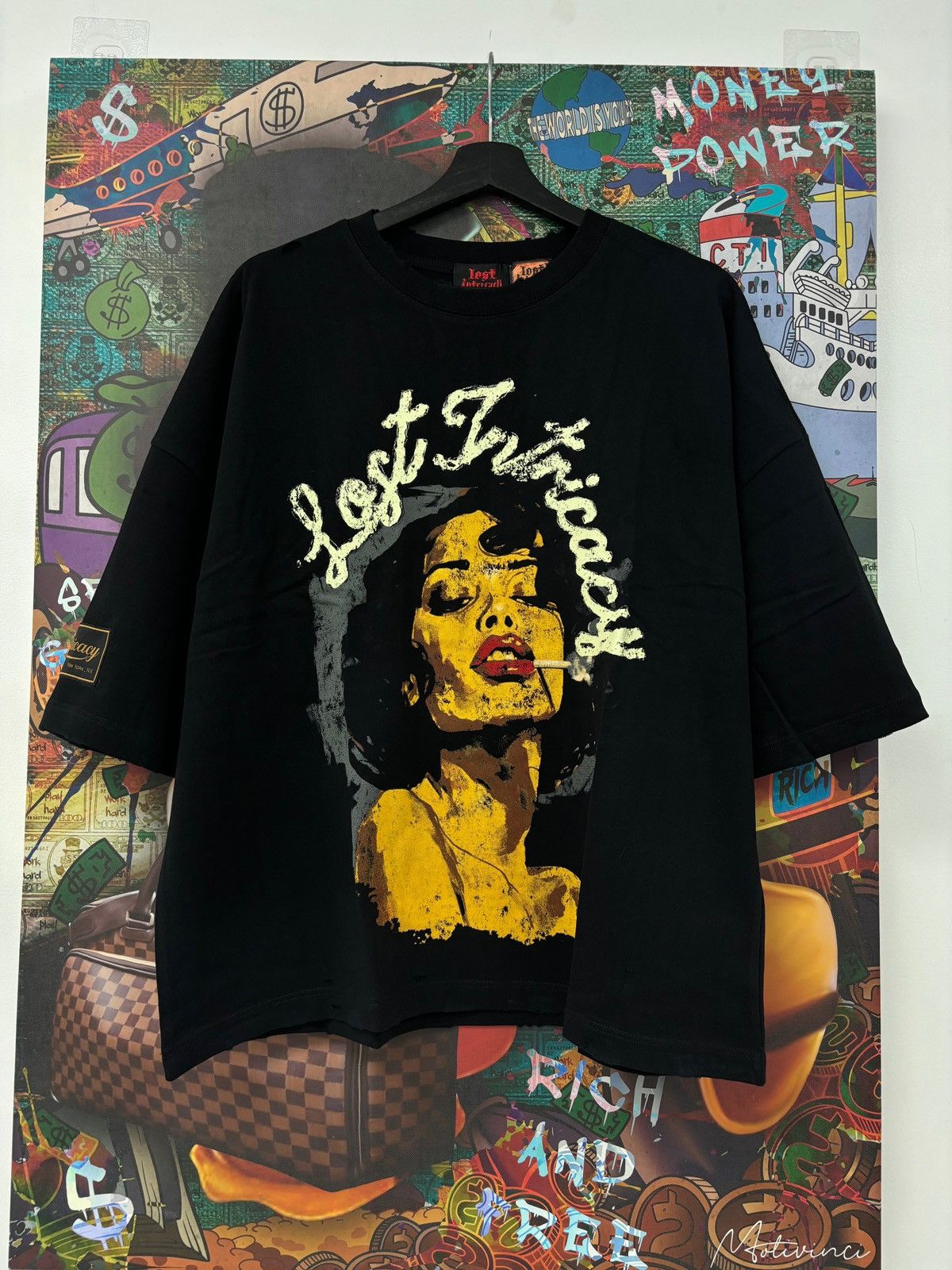 LOST INTRICACY Lost intricacy up the smoke tee Size US M / EU 48-50 / 2 - 1 Thumbnail
