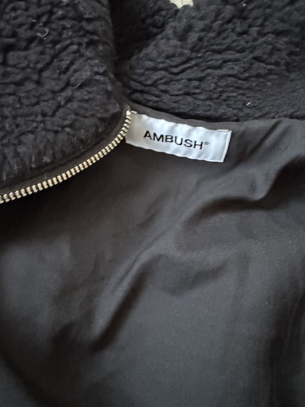 Ambush Design AMBUSH® Wool Fleece Jacket in Black size 2 Size S / US 4 / IT 40 - 6 Thumbnail