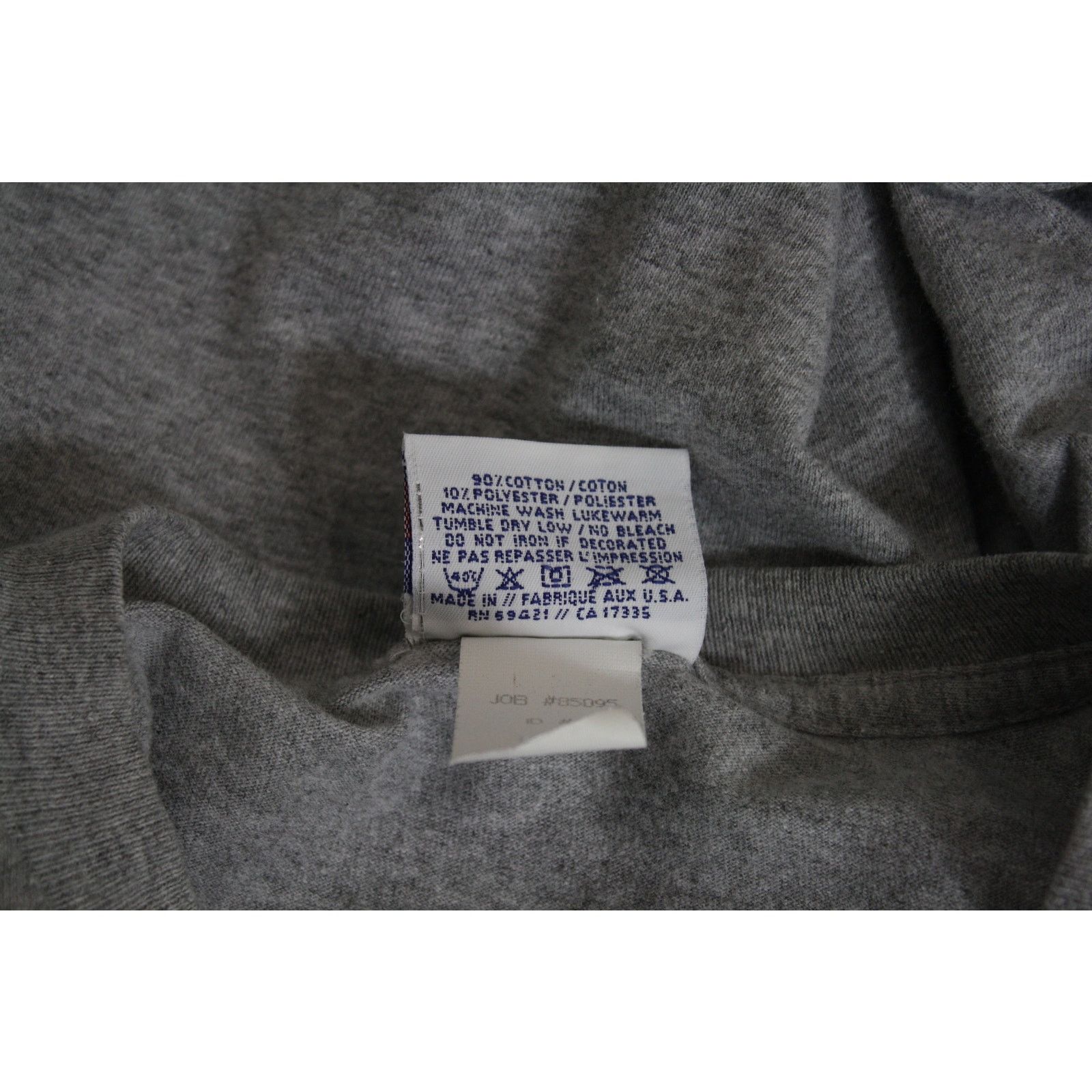 Reebok Vintage Reebok Shirt Mens M Gray Embroidered Logo Made Tee Size US M / EU 48-50 / 2 - 7 Thumbnail