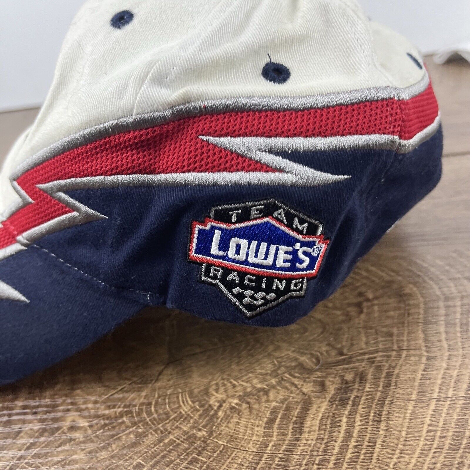 Other Jimmie Johnson 48 Hat Lowe's White Adjustable Hat White Adul Size ONE SIZE - 7 Thumbnail